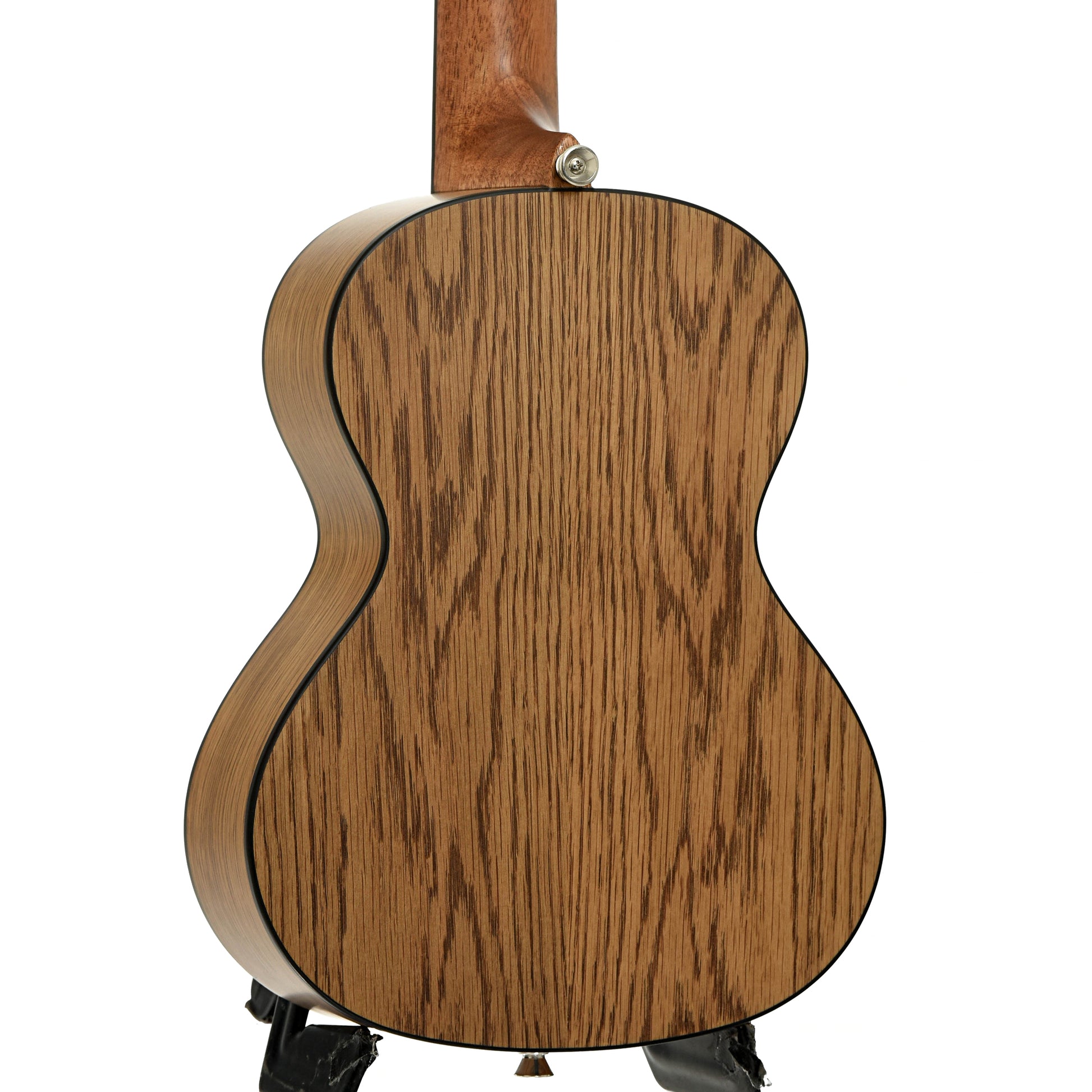 Back and side of Lanikai OA-T Oak Tenor Ukulele & Gigbag
