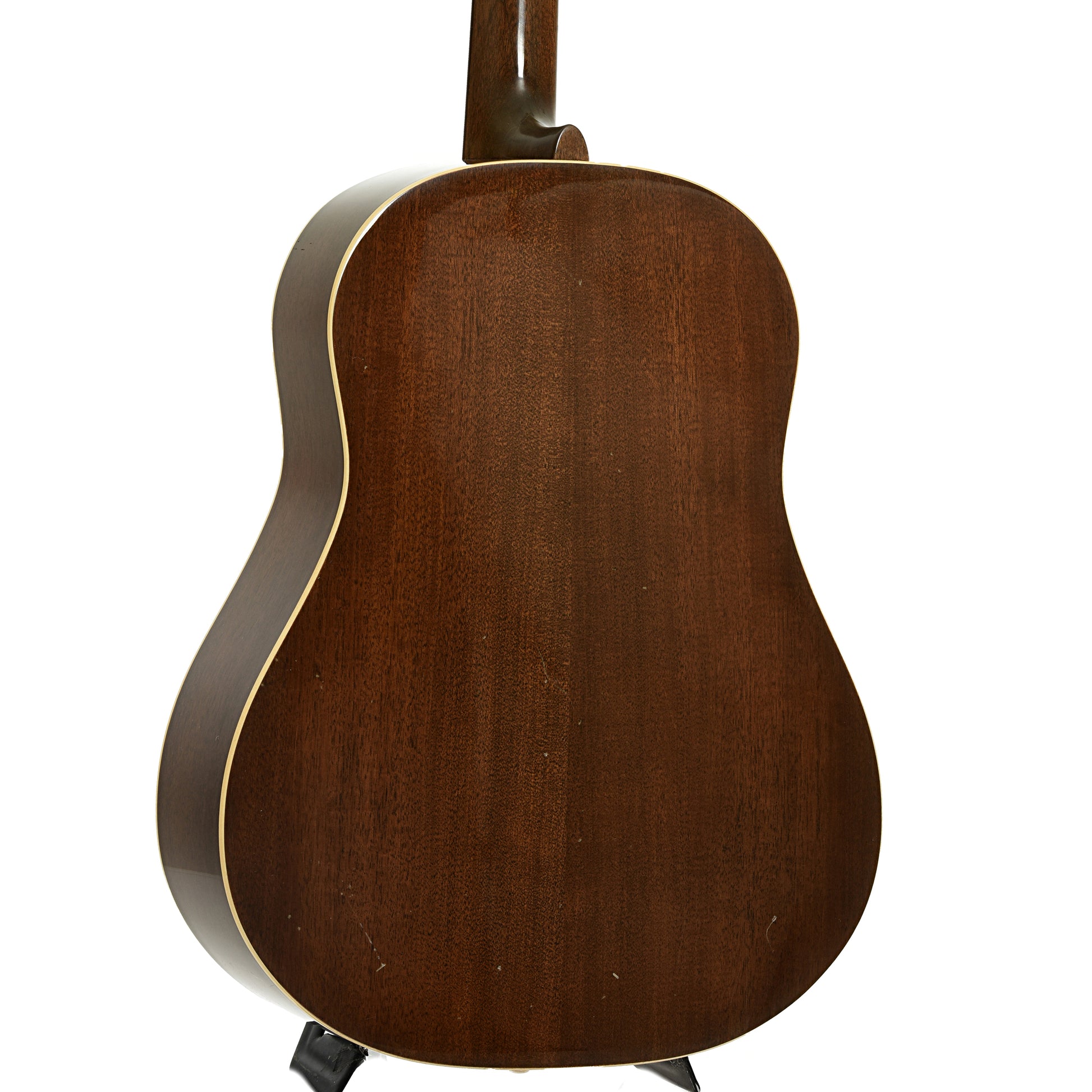 Back and side of Pre-War Guitars Co. Slope Shoulder Dreadnought Acoustic Guitar, Shadetop, Level 1.5 Aging