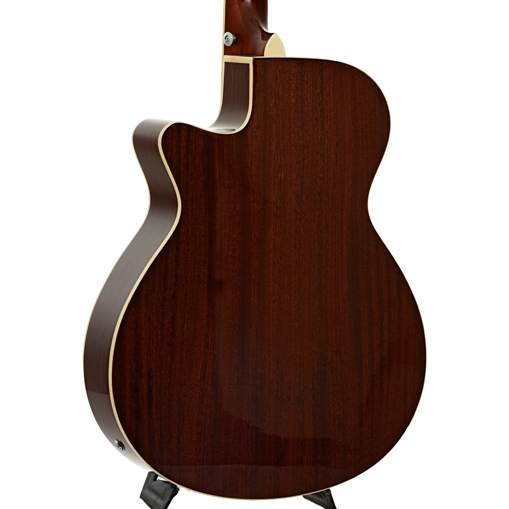 Back and side of Ibanez AEG7MH Grand Concert Acoustic-Electric Guitar, Violin Sunburst High Gloss