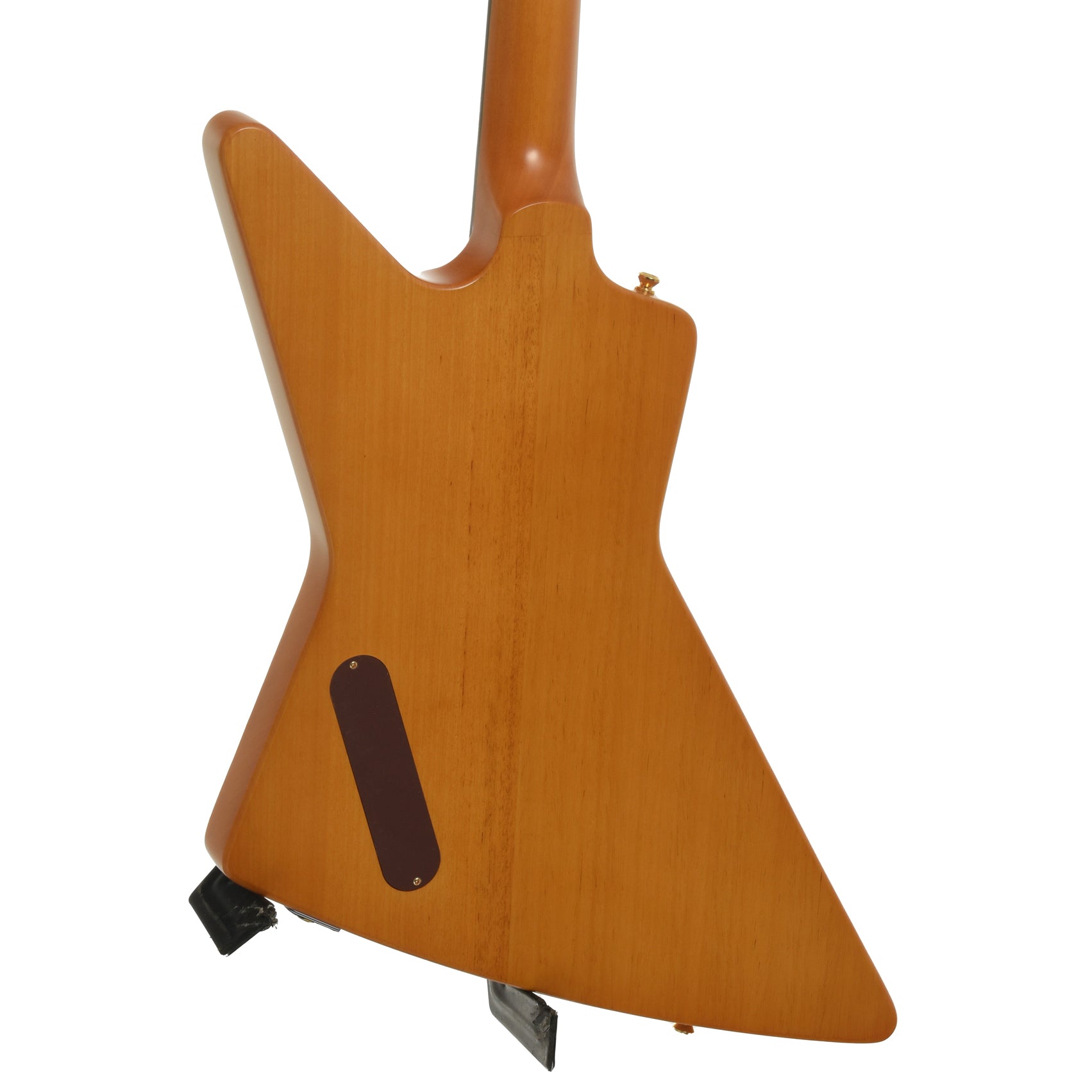 Back and side of Epiphone '58 Korina Explorer Electric Guitar