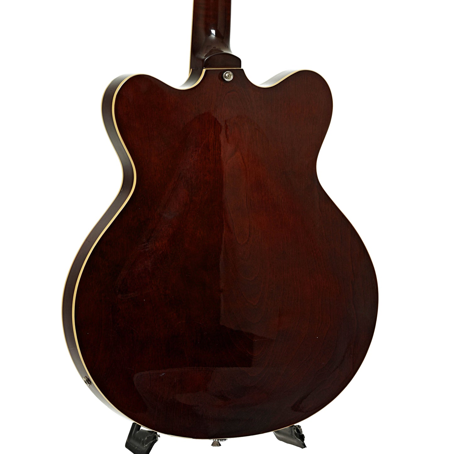 Back and side of Eastwood Classic 6 Semi-Hollowbody Electric Guitar