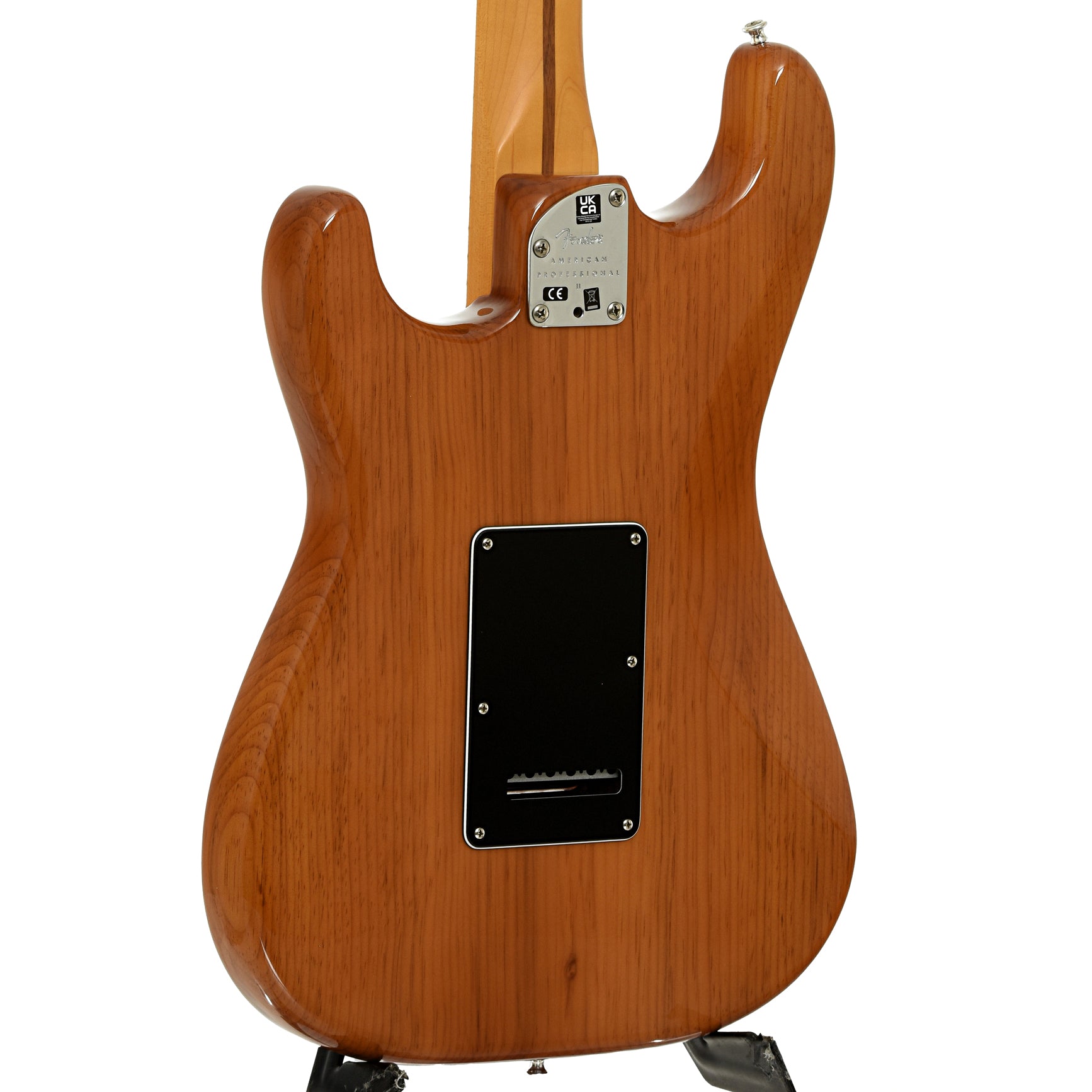 Back and side of Fender American Professional II Stratocaster Electric Guitar