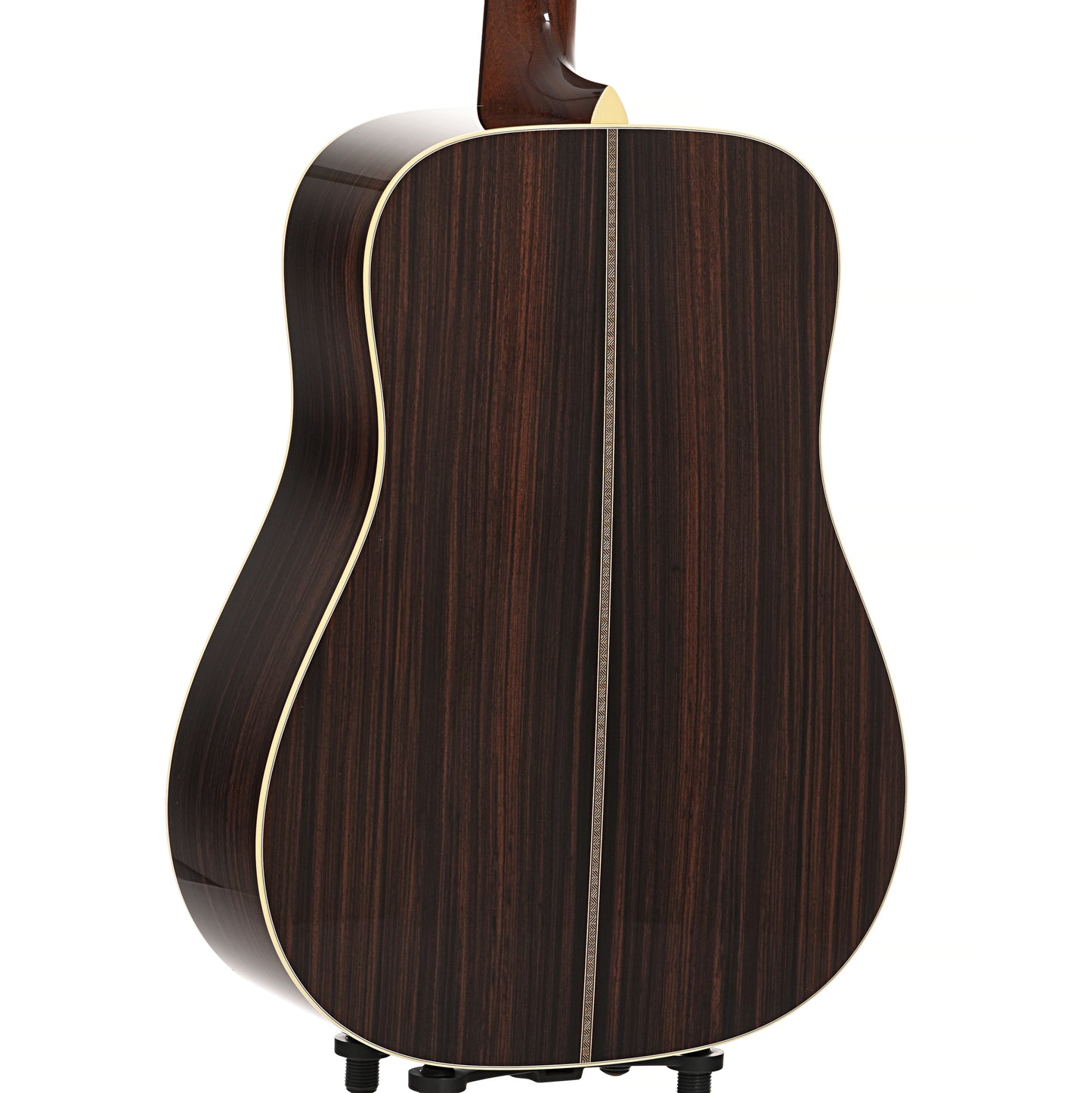 Back and side of Collings D2HT Traditional Series, Indian Rosewood with Sitka Top