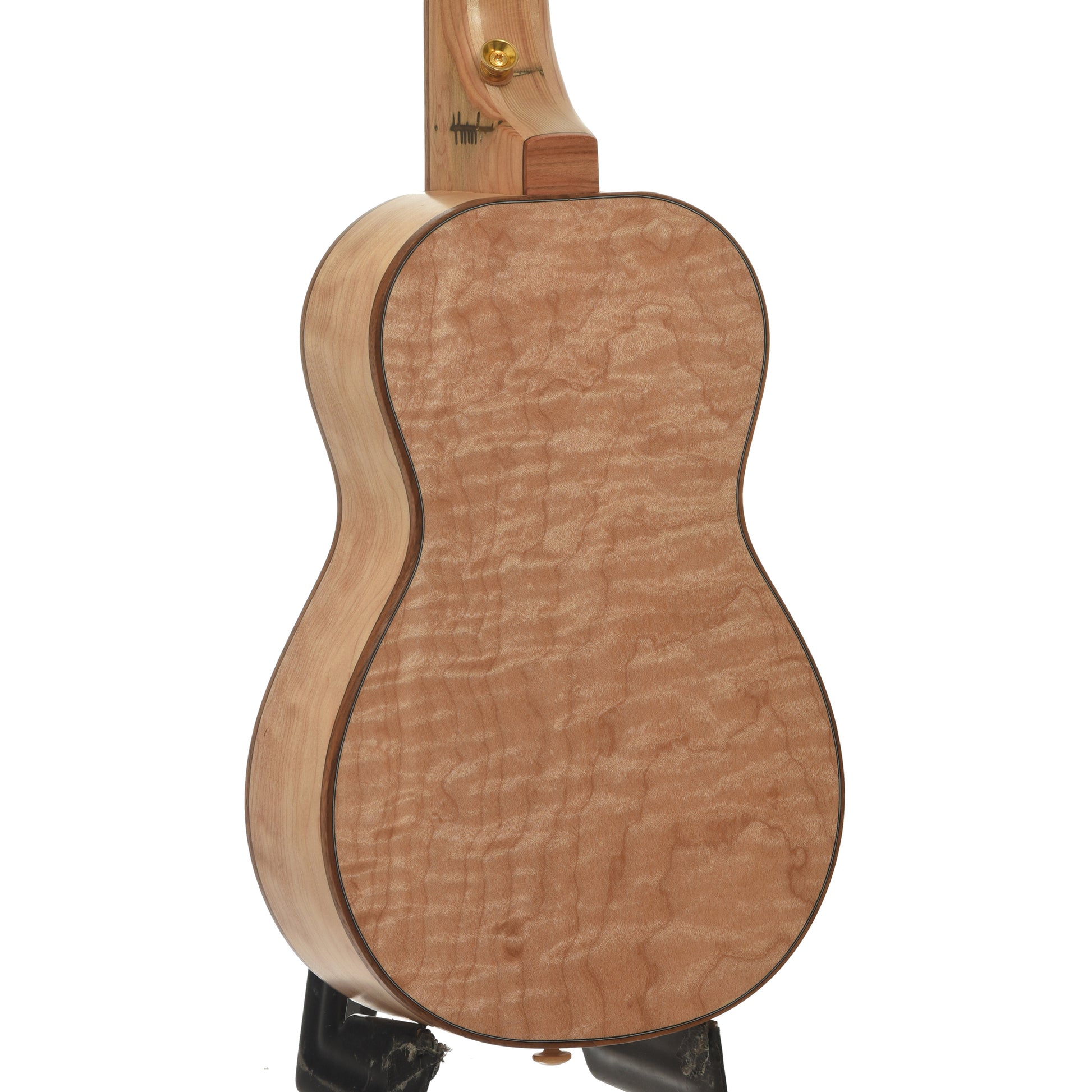 Back and side of Bean Sprout Alto Ukulele