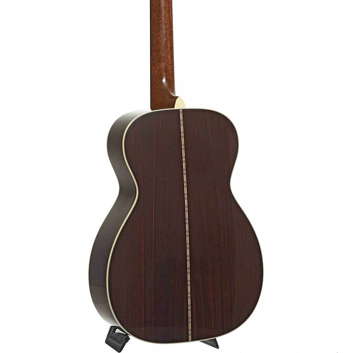 Back of Martin Custom Shop 0-28 Acoustic Guitar & Case