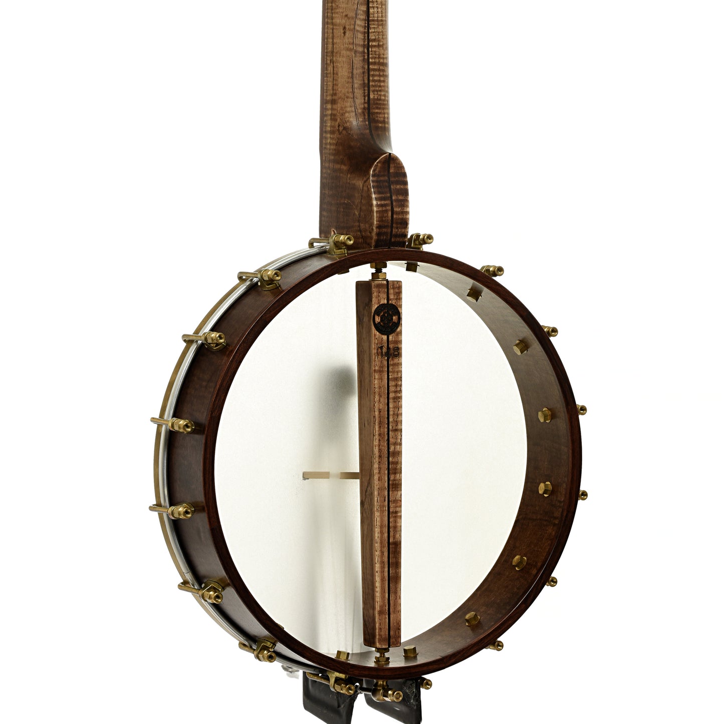 Back and side of Dogwood 12" Open Back Banjo