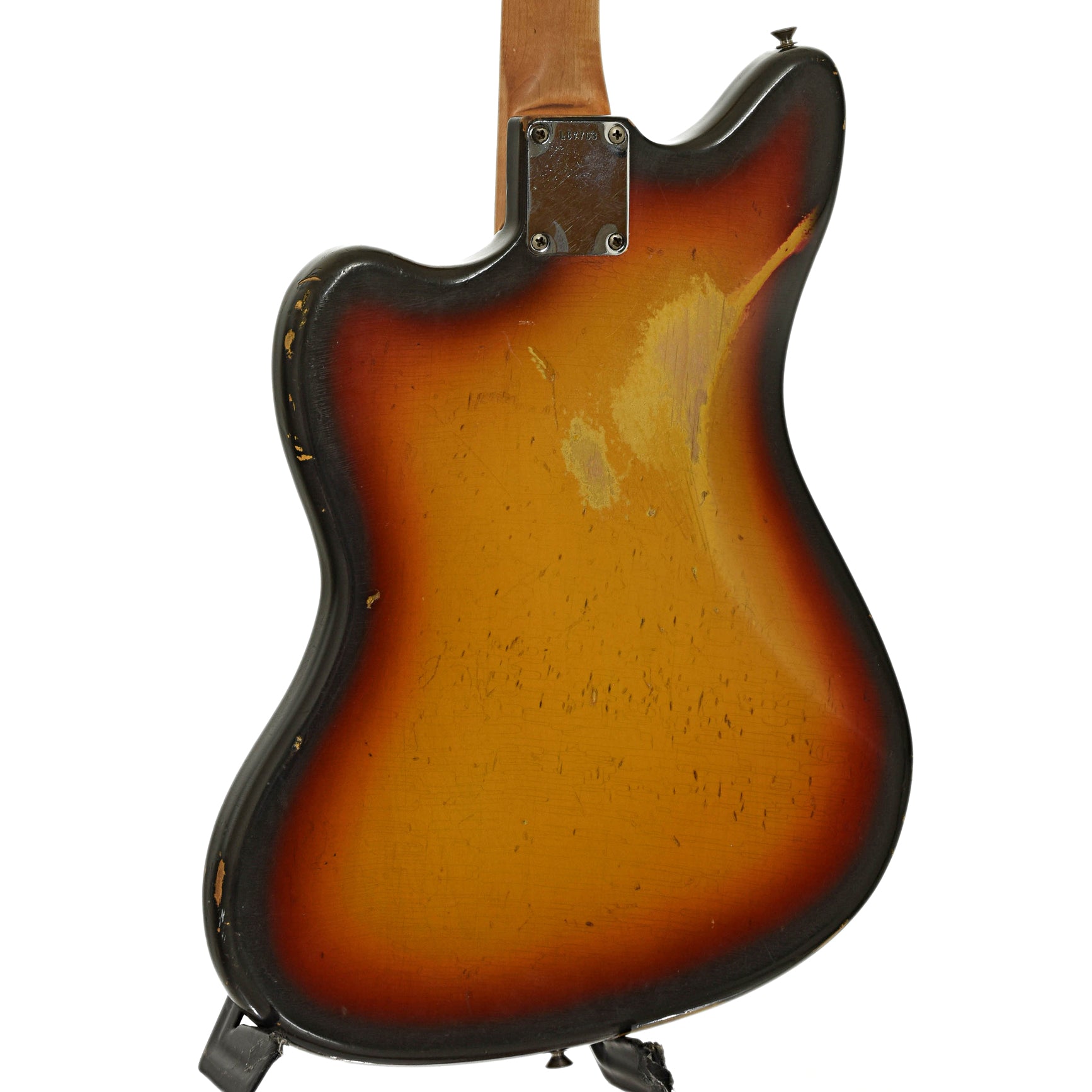 Back and side of Fender Jazzmaster Electric Guitar