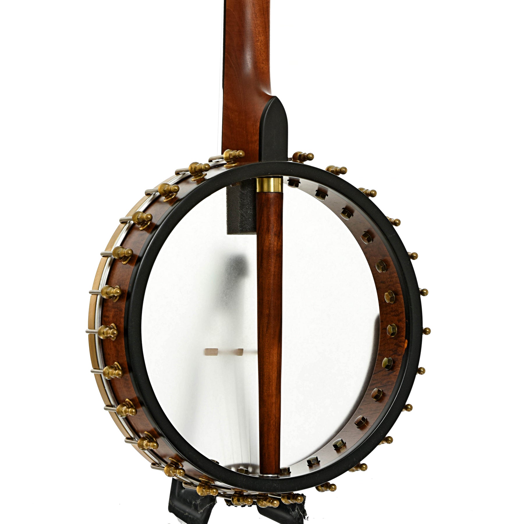 Back and side of Ome B-Stock Jubilee 12" Openback Banjo, Mahogany Neck
