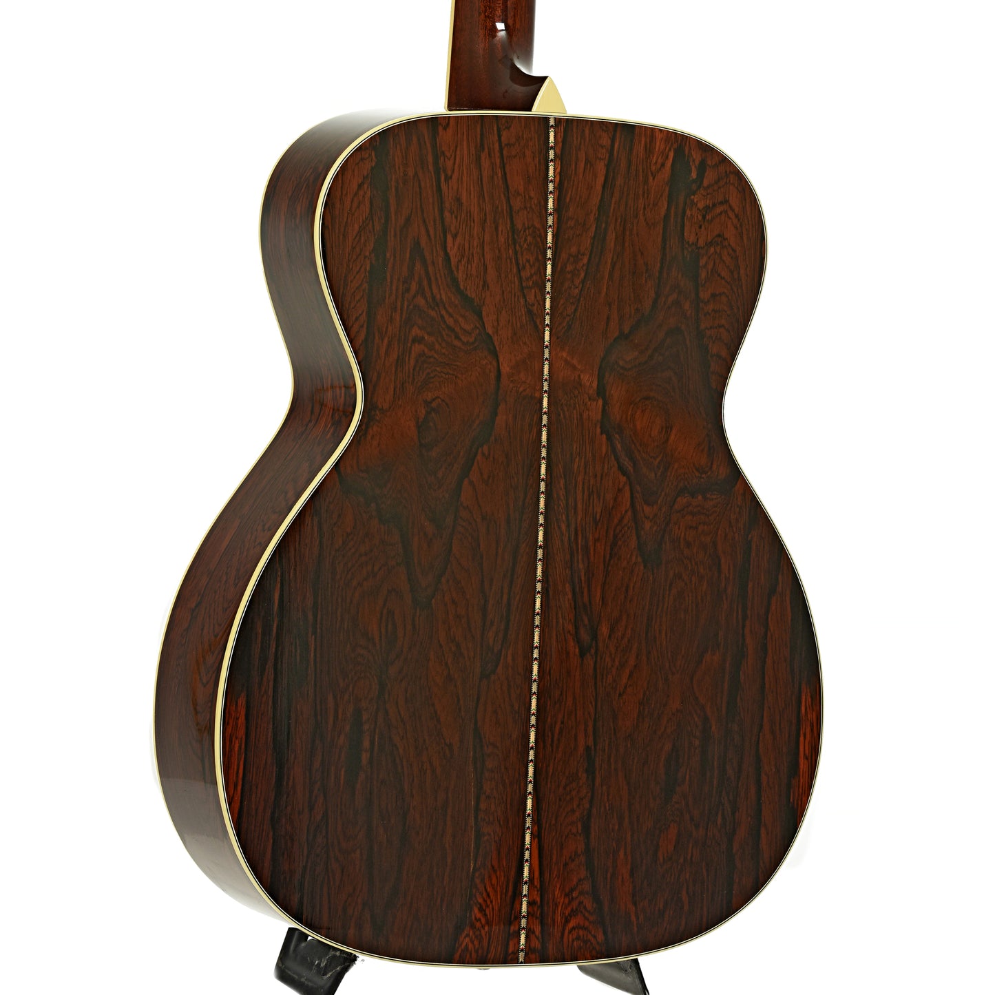Back and side of Collings OM-3 Brazilian Acoustic Guitar