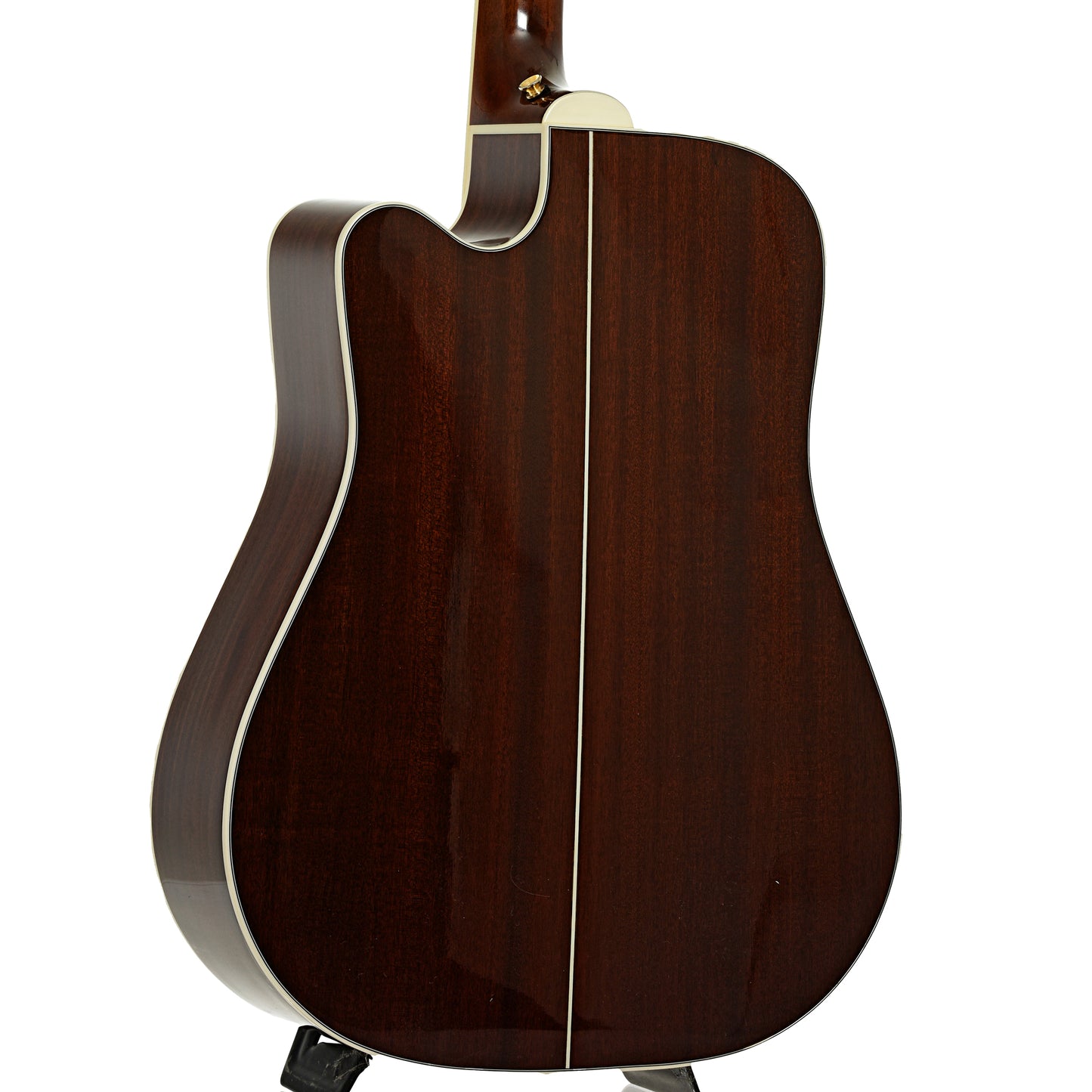 Back and side of D'Angelico Brooklyn DAASD400 Natural Acoustic Guitar