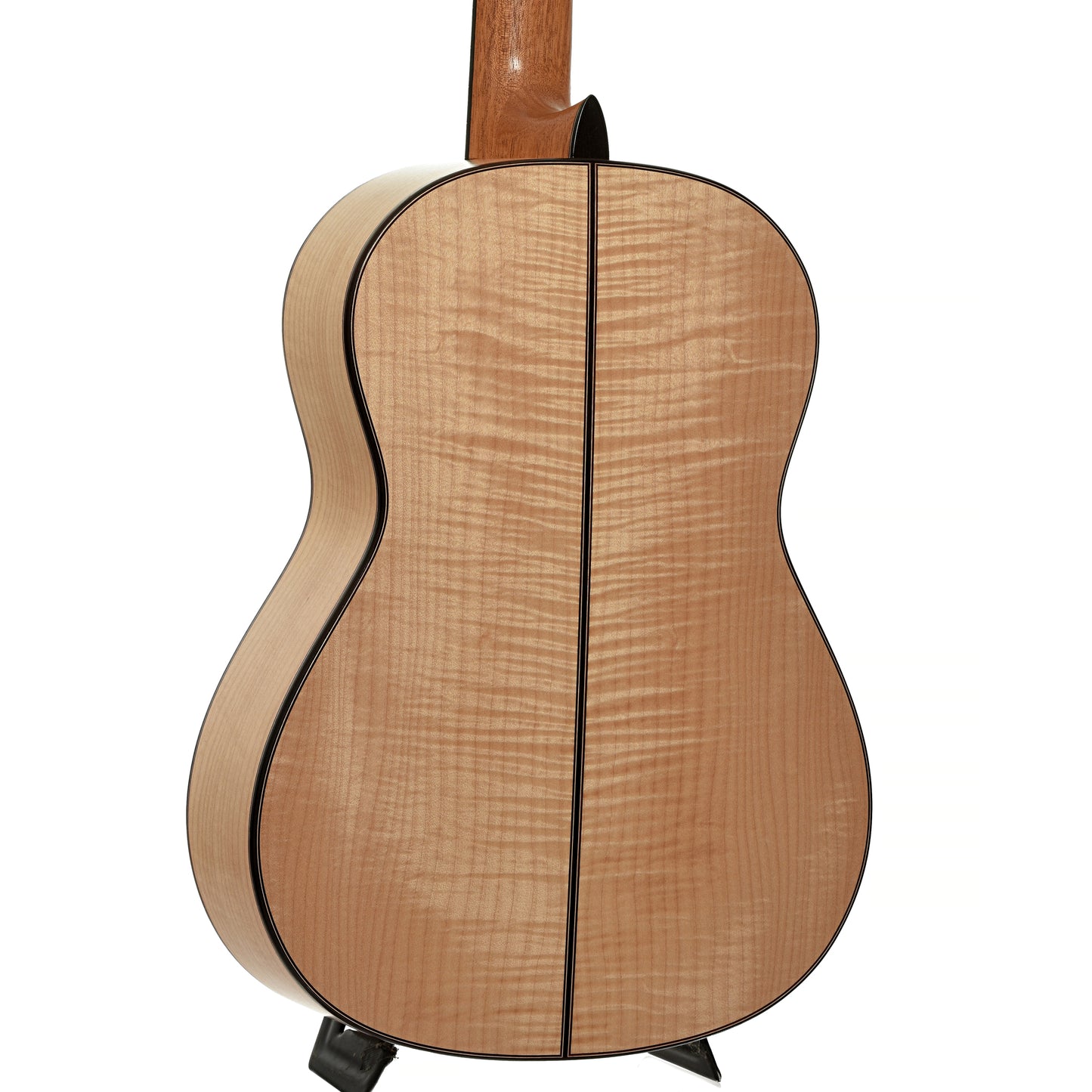 Back and side of Francois Laramee Classical Acoustic Guitar
