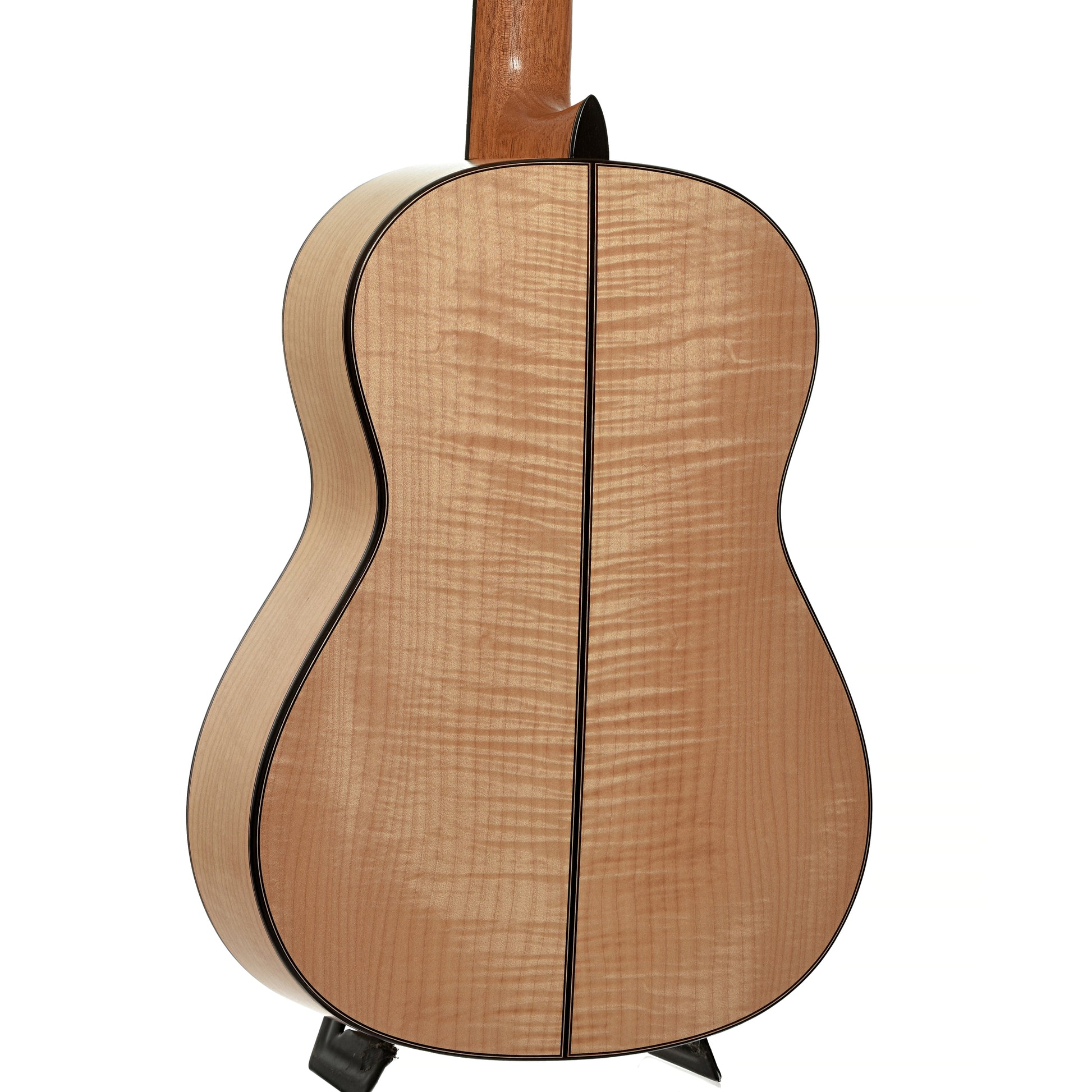 Back and side of Francois Laramee Classical Acoustic Guitar