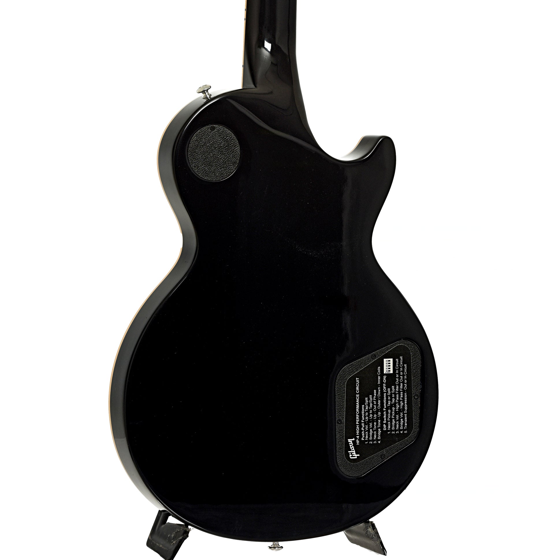 Back and side of Gibson Les Paul Standard High Performance LH Electric Guitar