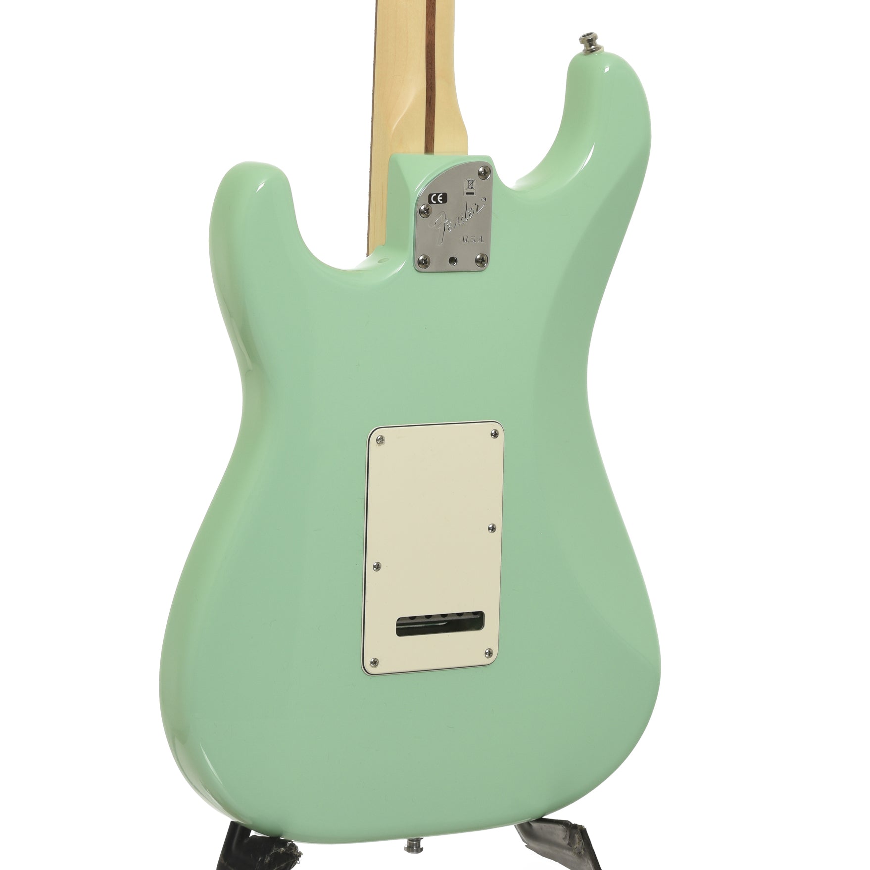 Back and side of Fender Jeff Beck Stratocaster Electric Guitar