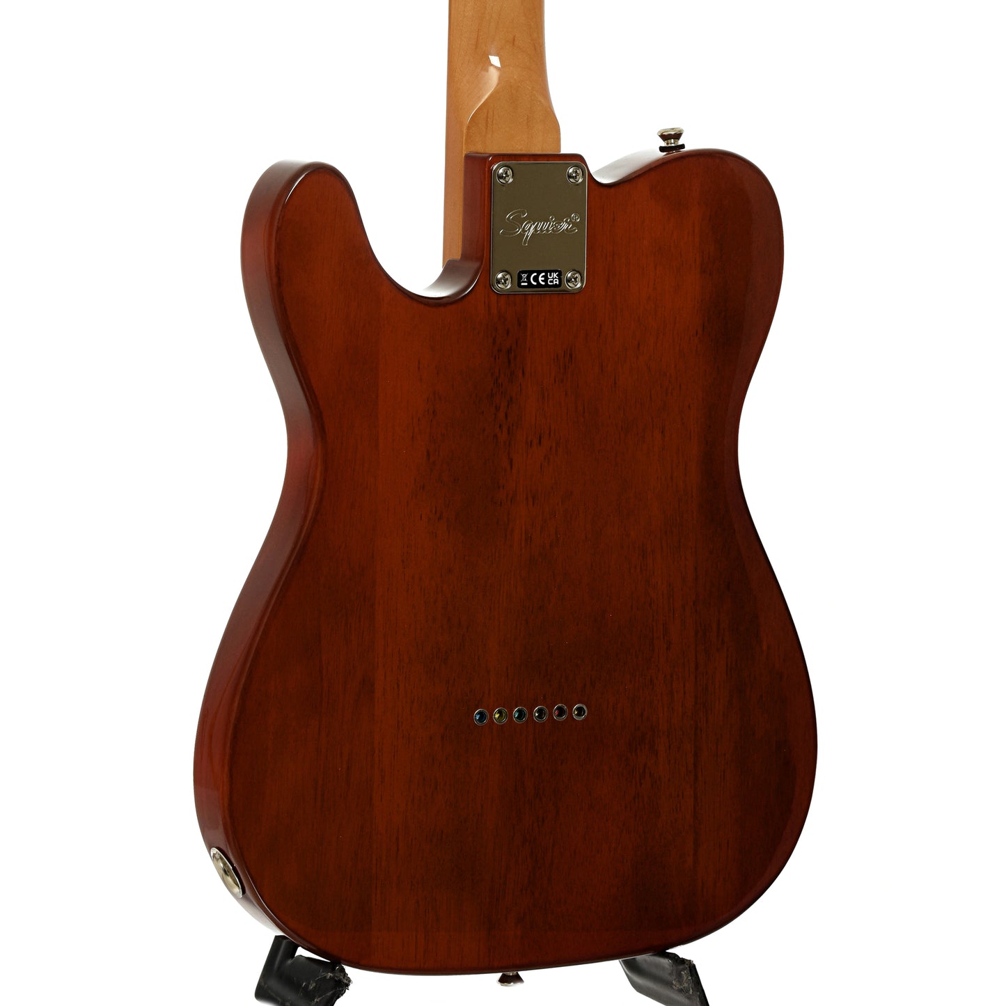Back and side of Squier Classic Vibe '60s Telecaster Thinline, Natural