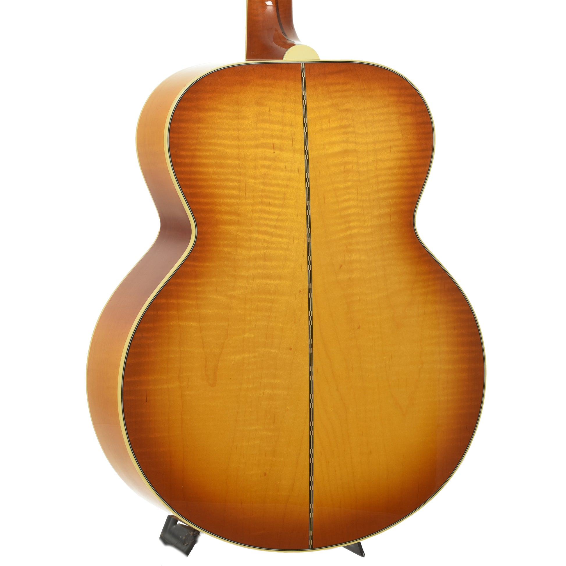 Back and side of Gibson SJ-200 60s Original Acoustic Guitar & Case, Heritage Cherry Sunburst