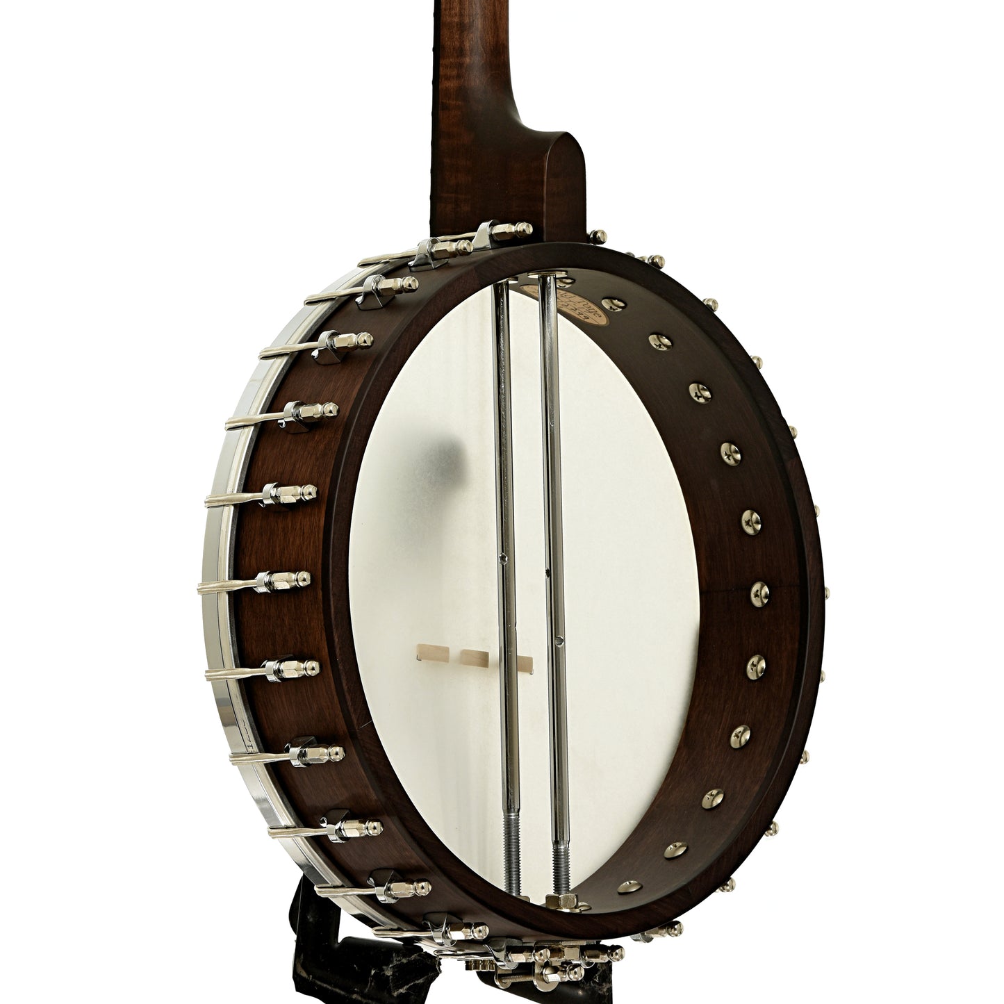 Back and side of Gold Tone Irish Tenor Banjo 