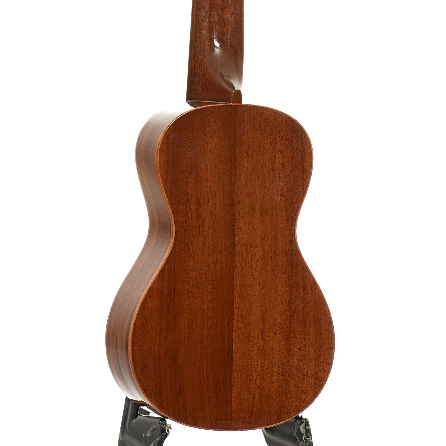 Back and side of Farida Holiday Pack, Acacia Soprano Ukulele
