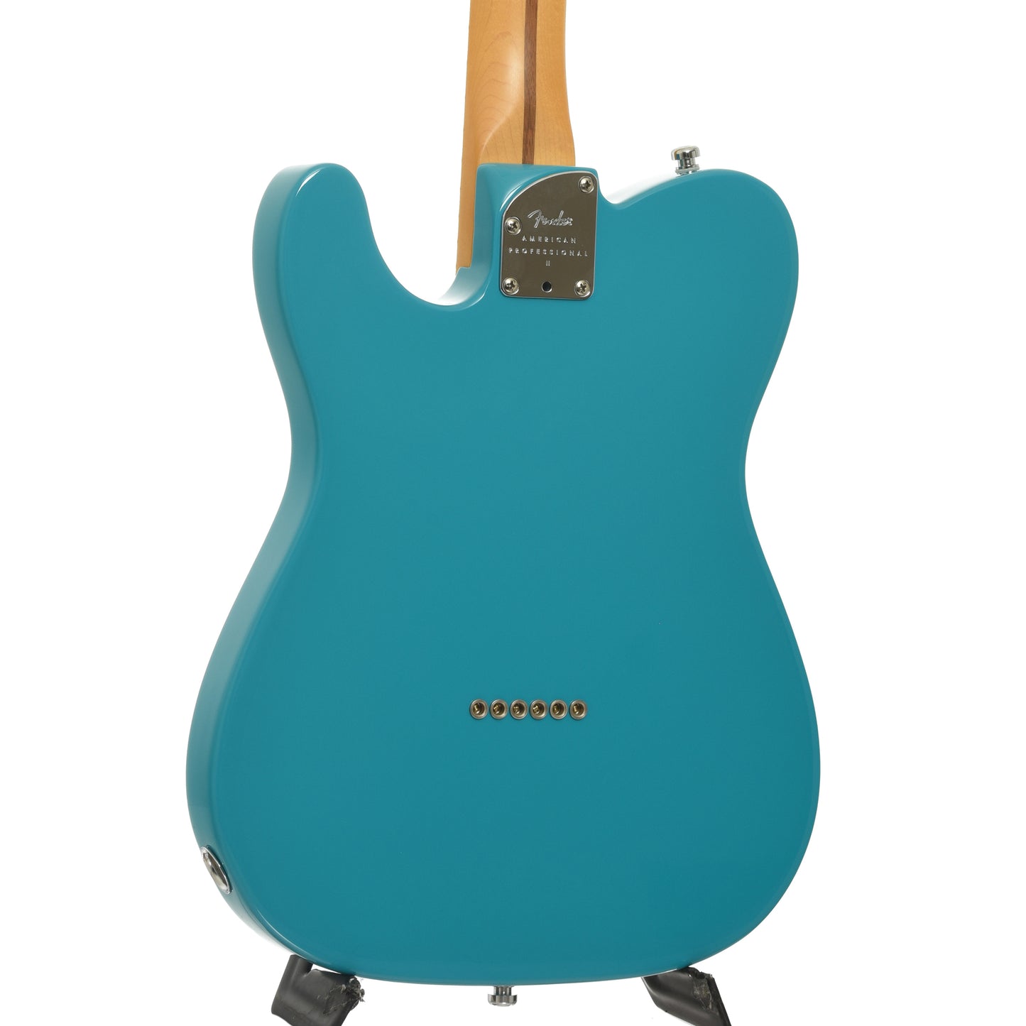 Back and side of Fender American Professional II Telecaster 