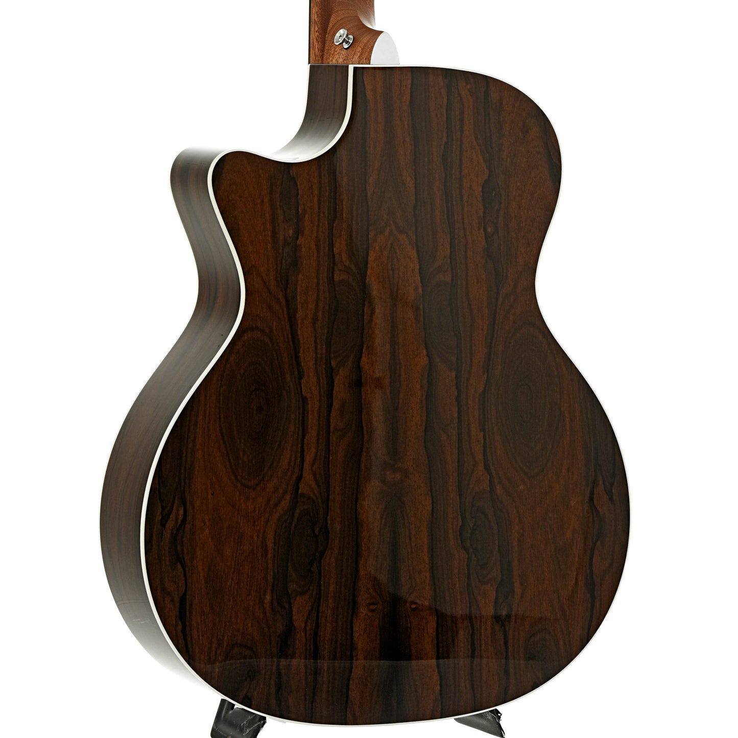 Back and side of Martin GPC-13E Burst, Ziricote Cutaway Guitar with Pickup