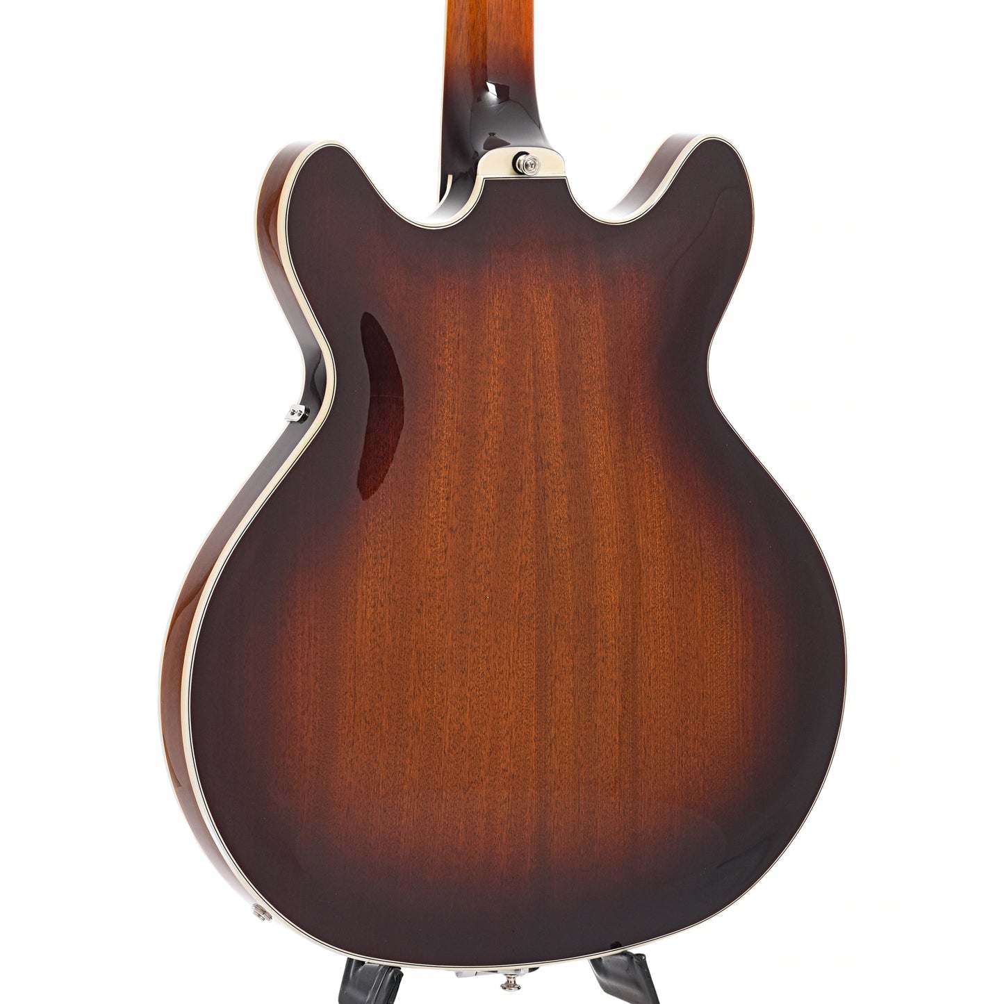 Back and side of Guild Starfire I Double Cutaway Semi-Hollow Body Guitar with GVT, California Burst