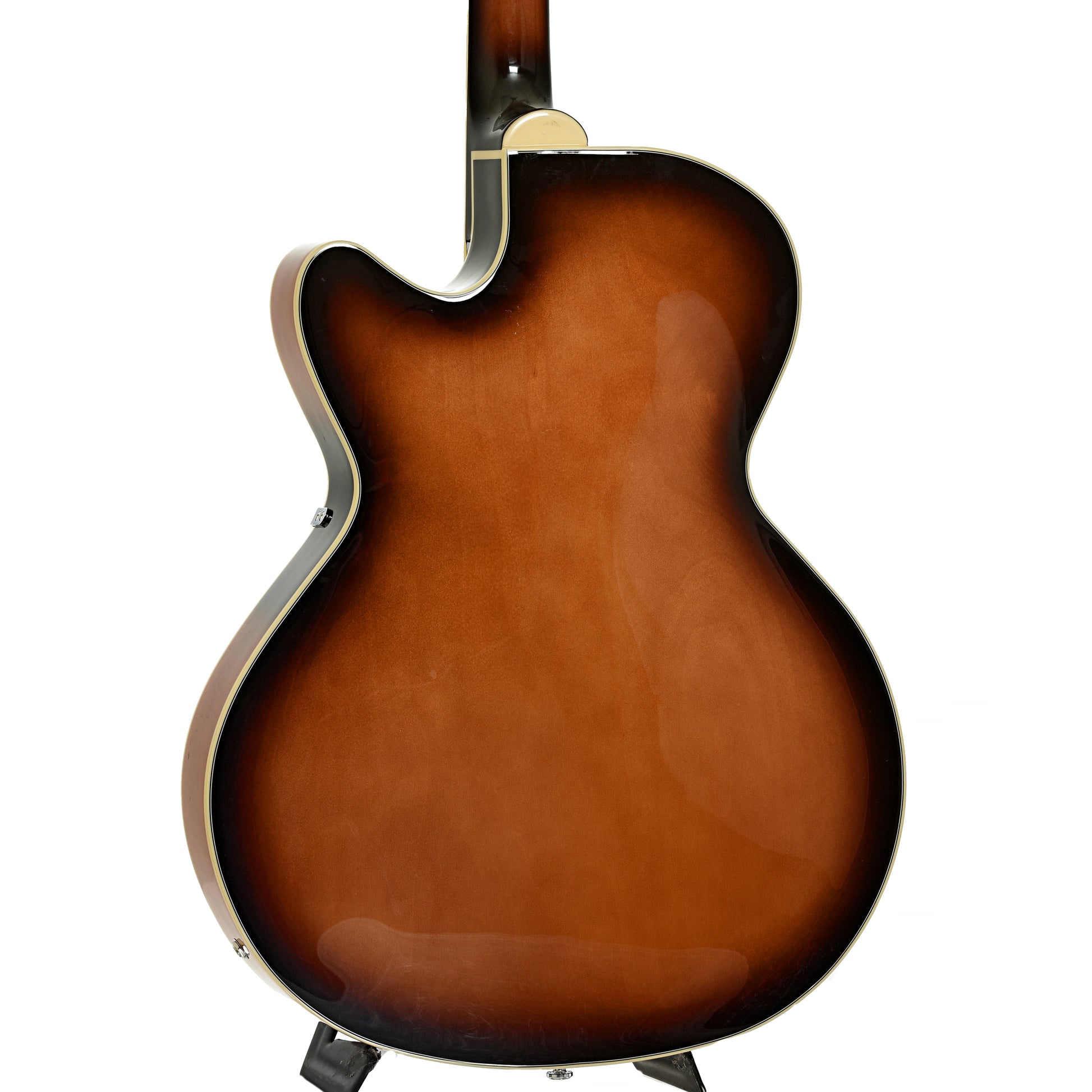 Back and side of Gold Tone Acoustic-Electric Mandocello