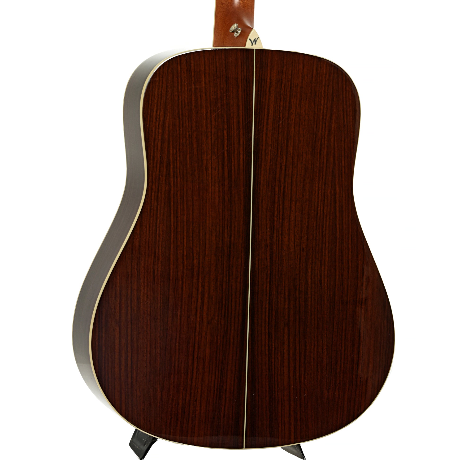 Back and side of Washburn WD20S Acoust ic Guitar