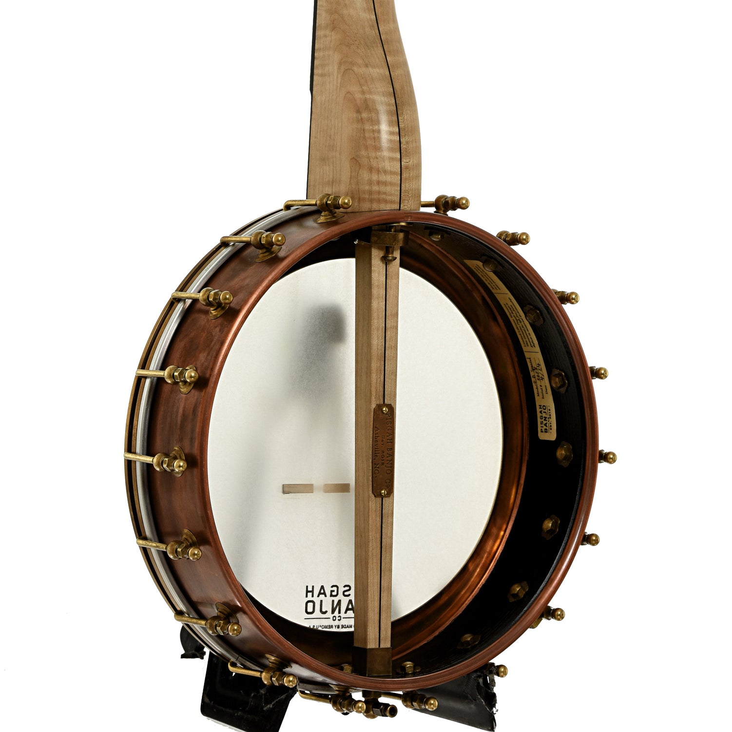 Back and side of Pisgah Rambler Dobson Custom