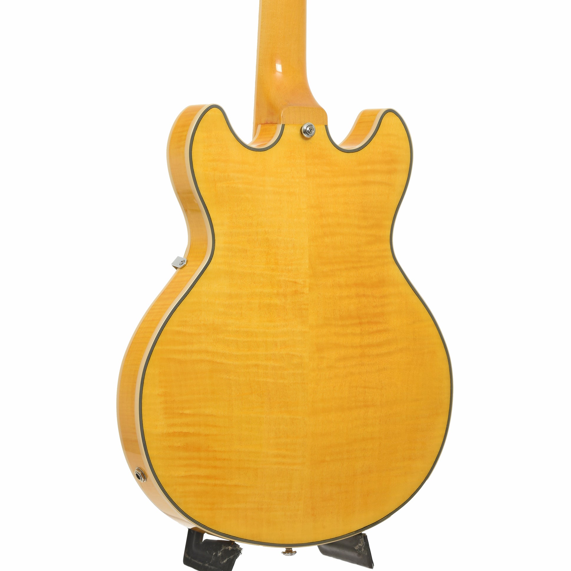 Back and side of D'Angelico Premier Mini DC XT Hollowbody Electric Guitar 