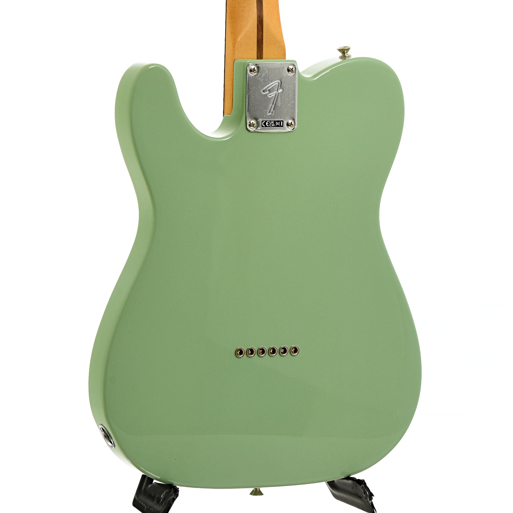back and side of Fender Player II Telecaster Electric Guitar, Birch Green