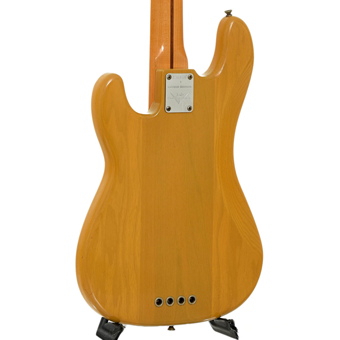 Back and side of Fender Custom Shop Precison '57 Duo Tone Relic Electric Bass