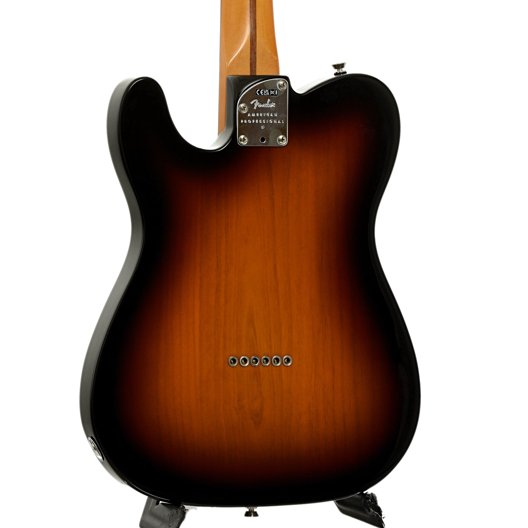 Back and side of Fender American Professional II Telecaster Electric Guitar 