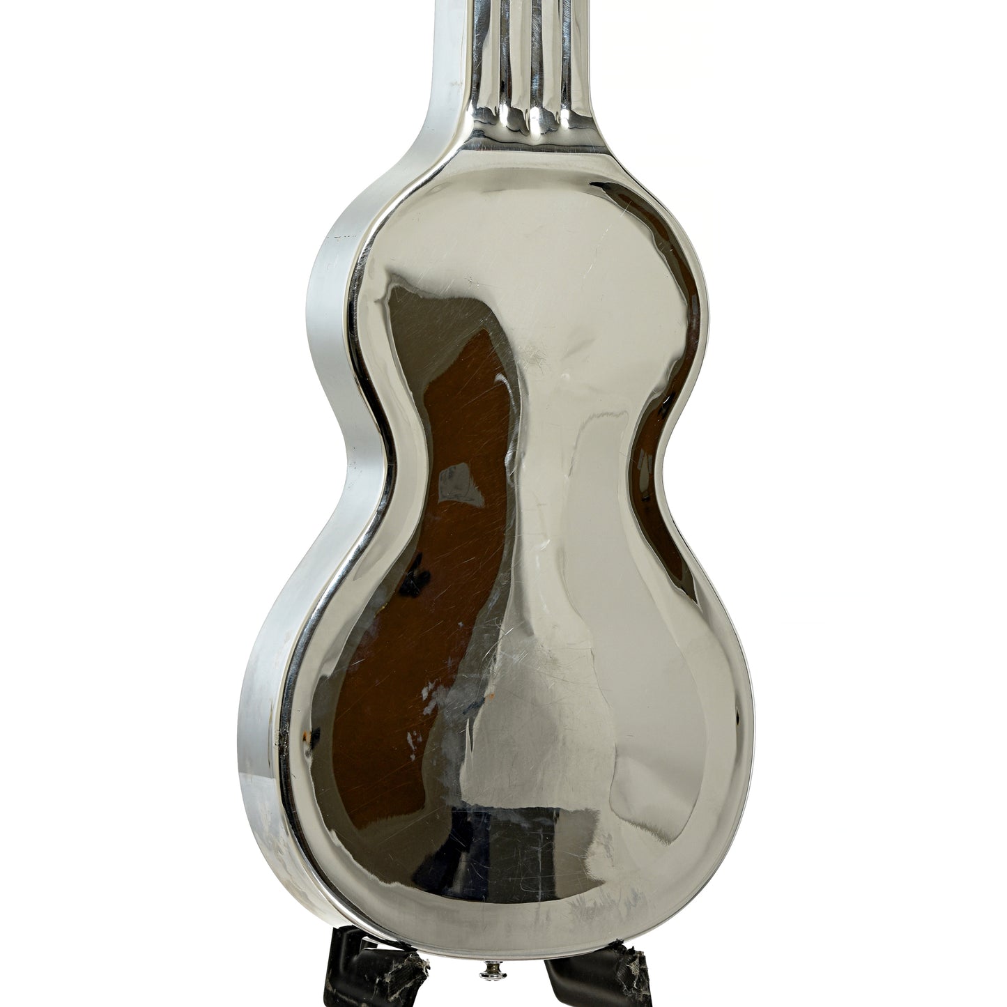 Back and side of Rickenbacker Silver Hawaiian Lap Steel