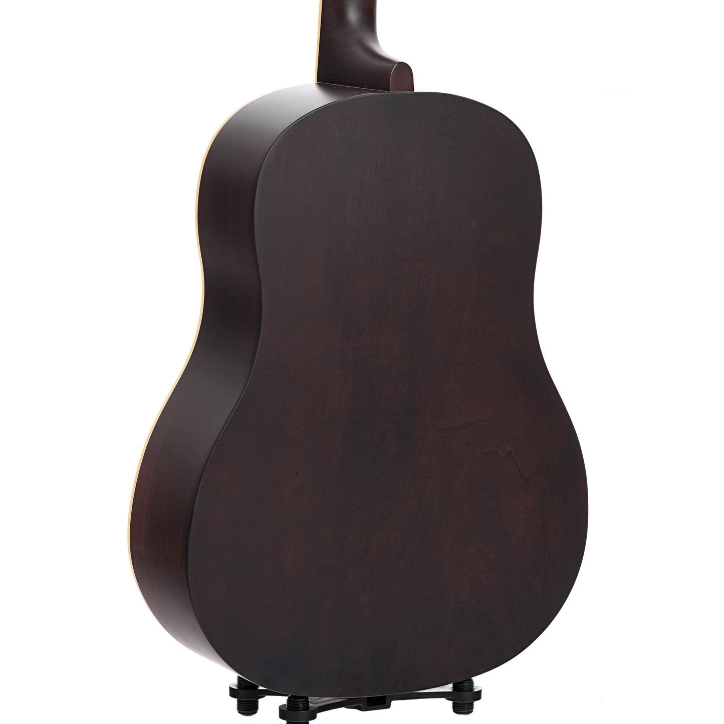 Back and side of Gretsch Jim Dandy Dreadnought Acoustic Guitar, Rex Burst