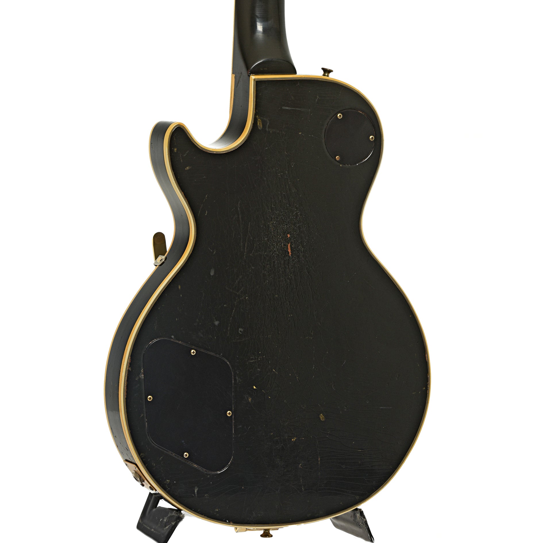 Back and side of Gibson Les Paul Custom Electric Guitar