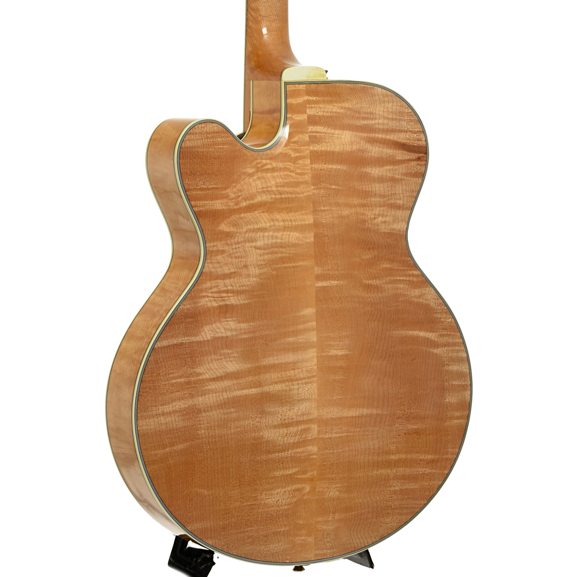Back and side of Andersen Emerald City Hollowbody Archtop Acoustic Guitar