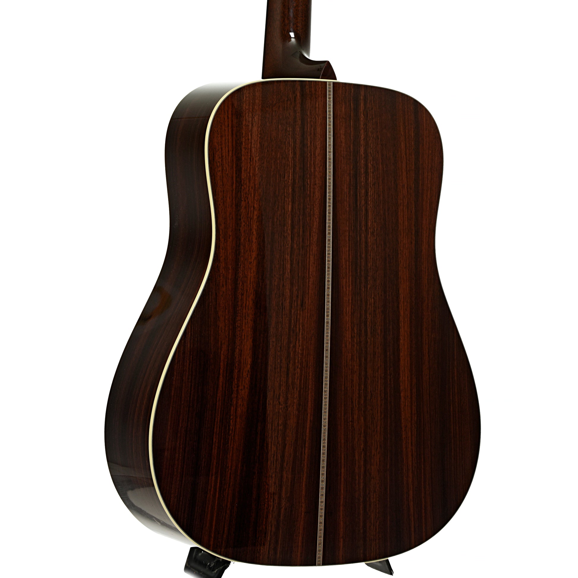 Back and side of Collings D2 A HC Hill Country Dreadnought Acoustic Guitar