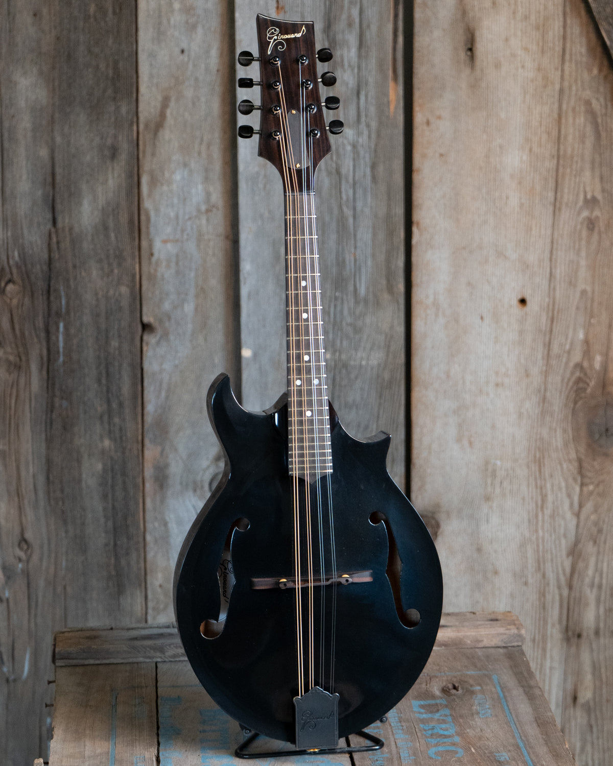 Showroom photo of Girouard Asymmetrical Two Point Mandolin (2024)