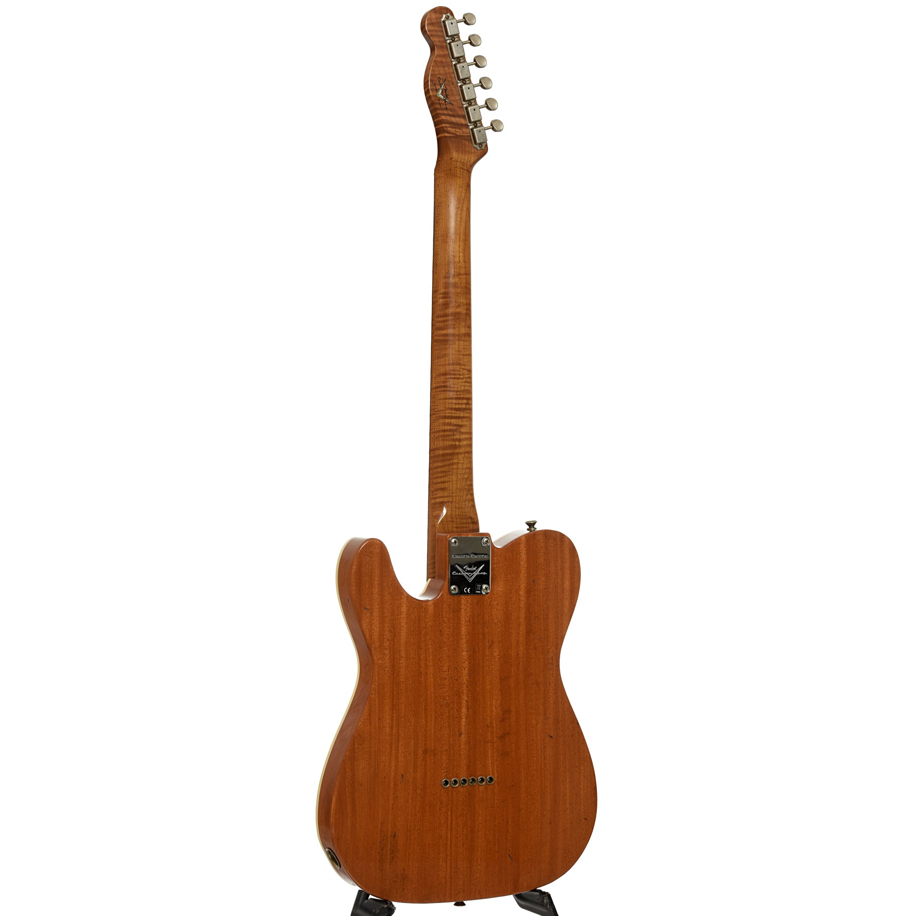 Full back and side o fFender Custom Shop Maho Journeyman Relic Telecaster  