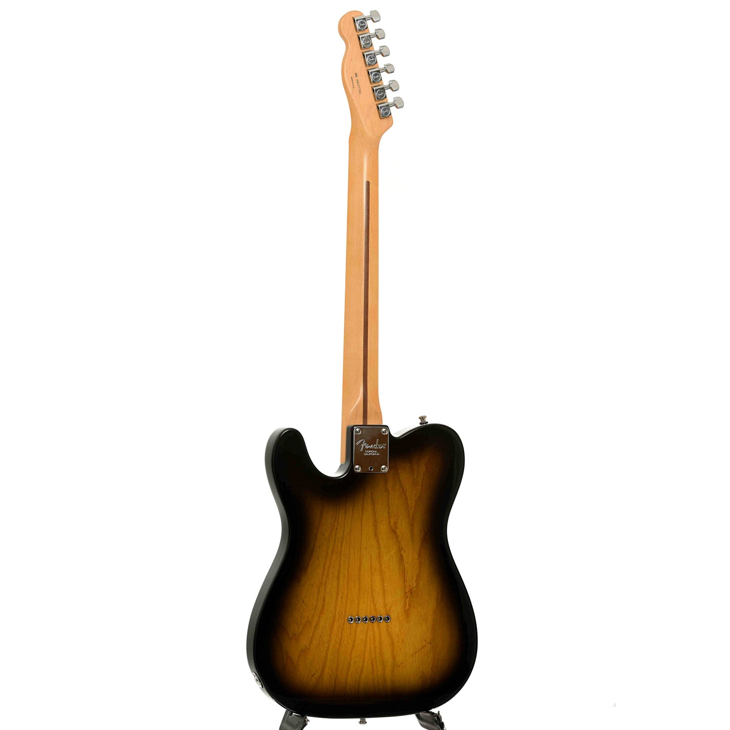 Full back and side of Fender American Deluxe Ash Telecaster Electric Guitar 