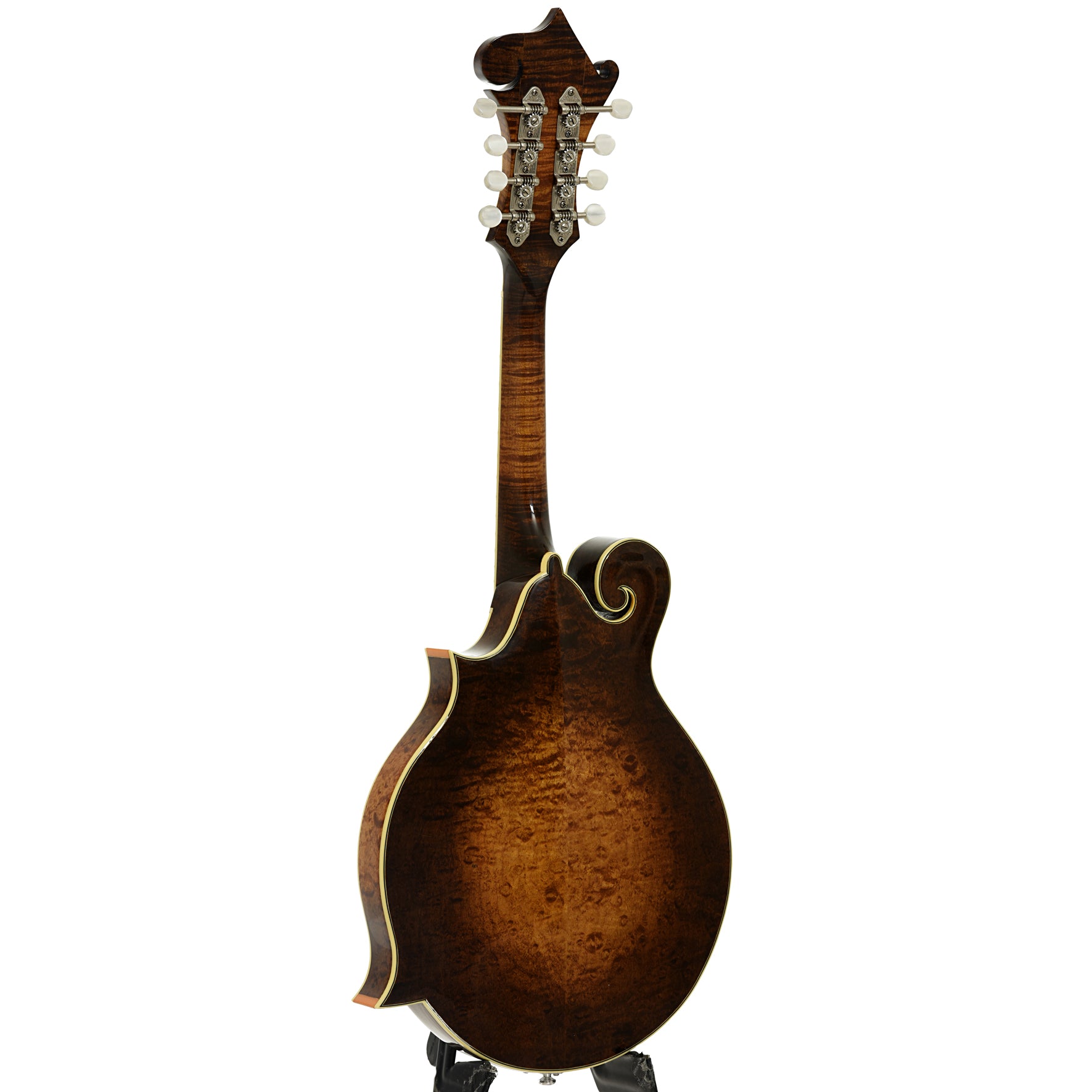 Full back and side of Stiver Model F Mandolin