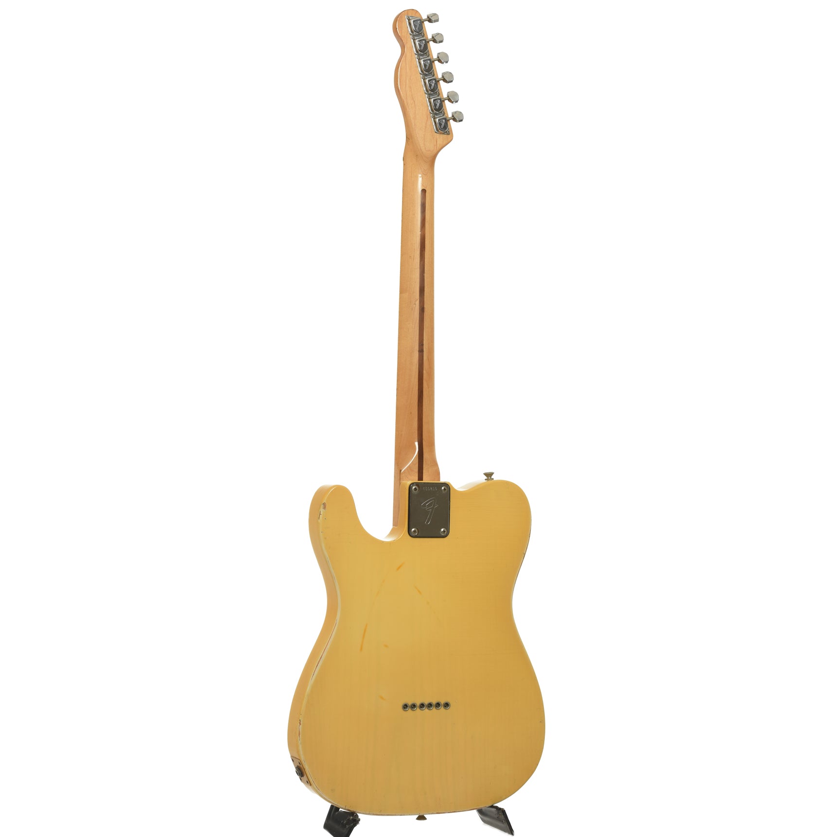 Full back and side of Fender Telecaster Electric Guitar 