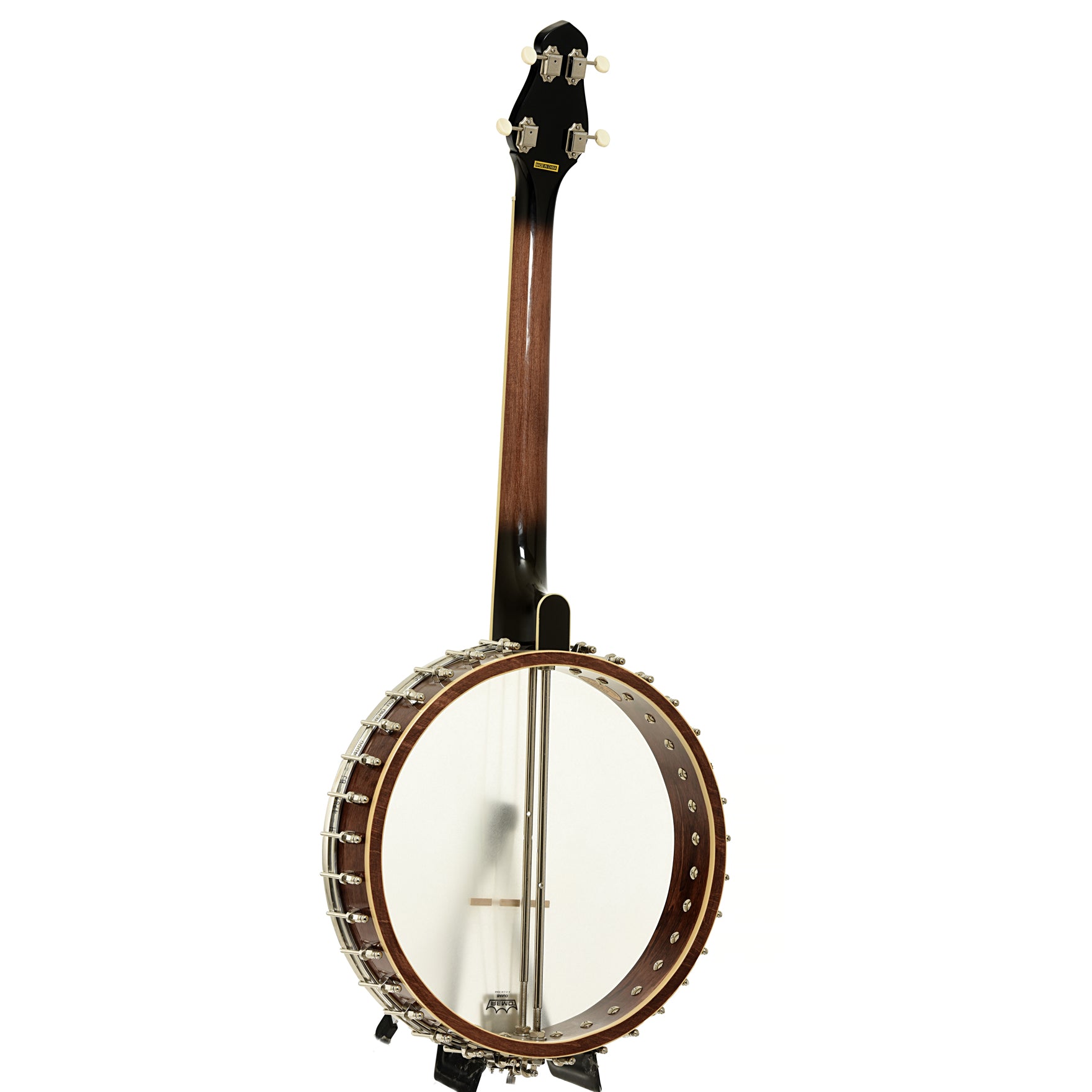 Full back and side of Gold Tone CEB-4 Cello Banjo