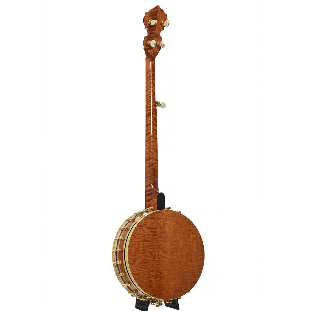 Full Back & Side of Ome Juggernaut Custom Openback Banjo