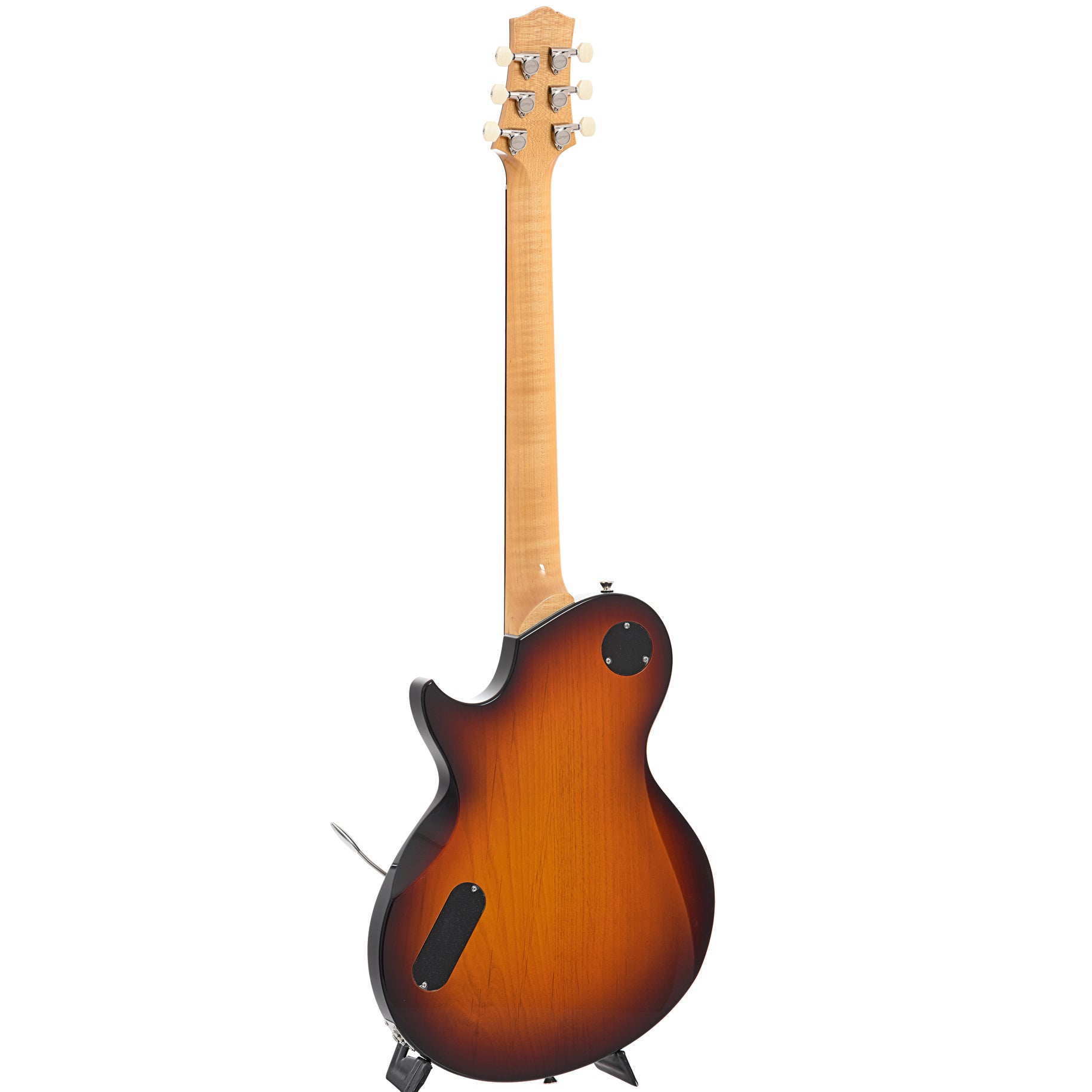 Full back and side of Collings Custom 360 LT M Electric Guitar Sunburst