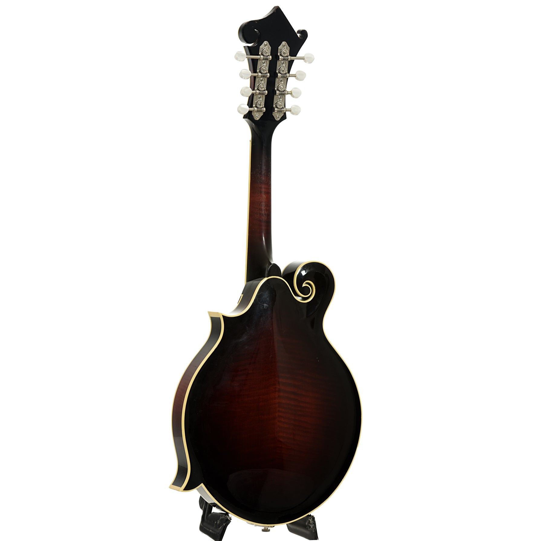 Full back and side of Weber Yellowstone Model F-Style Mandolin  