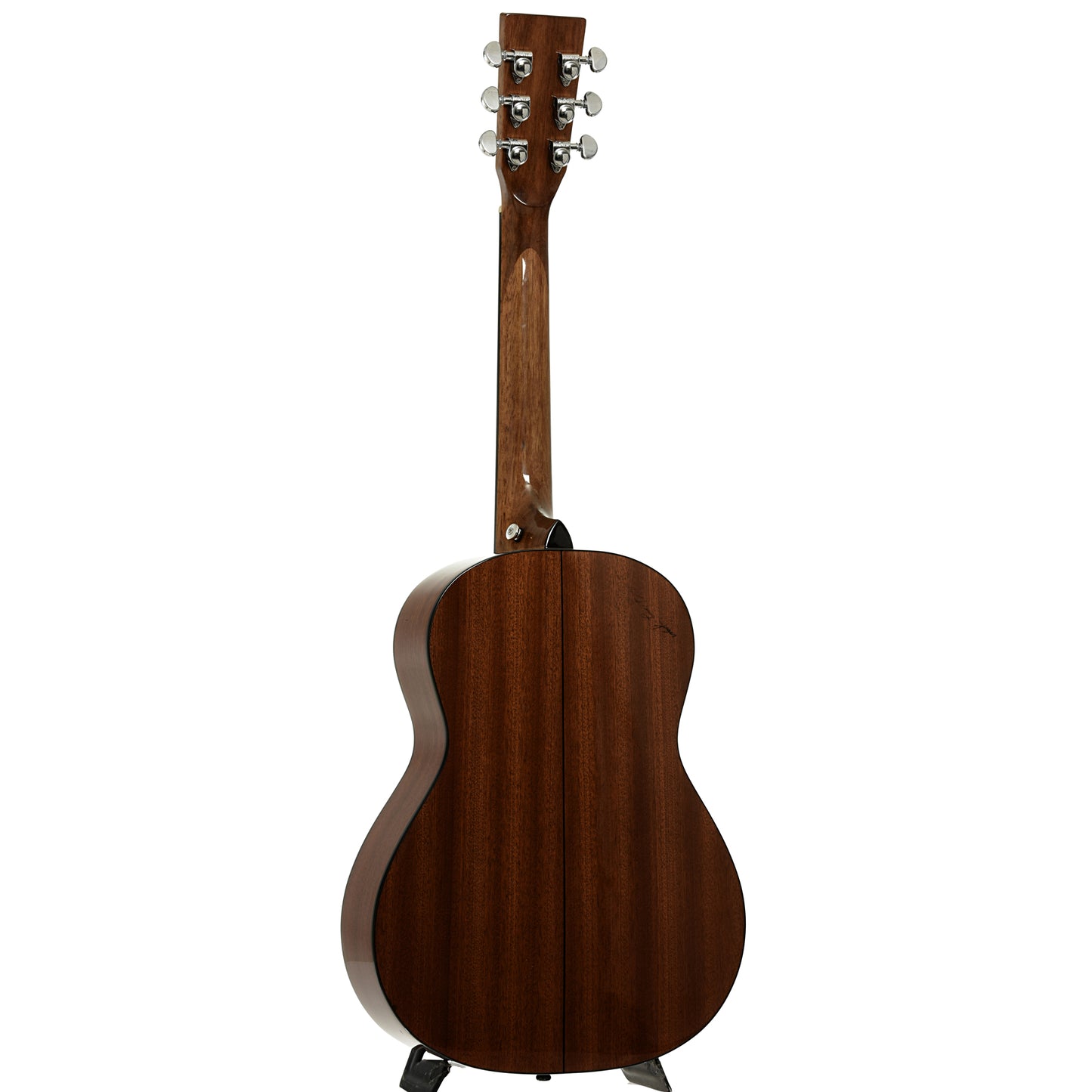 Full back and side of Zager Travel Acoustic Guitar