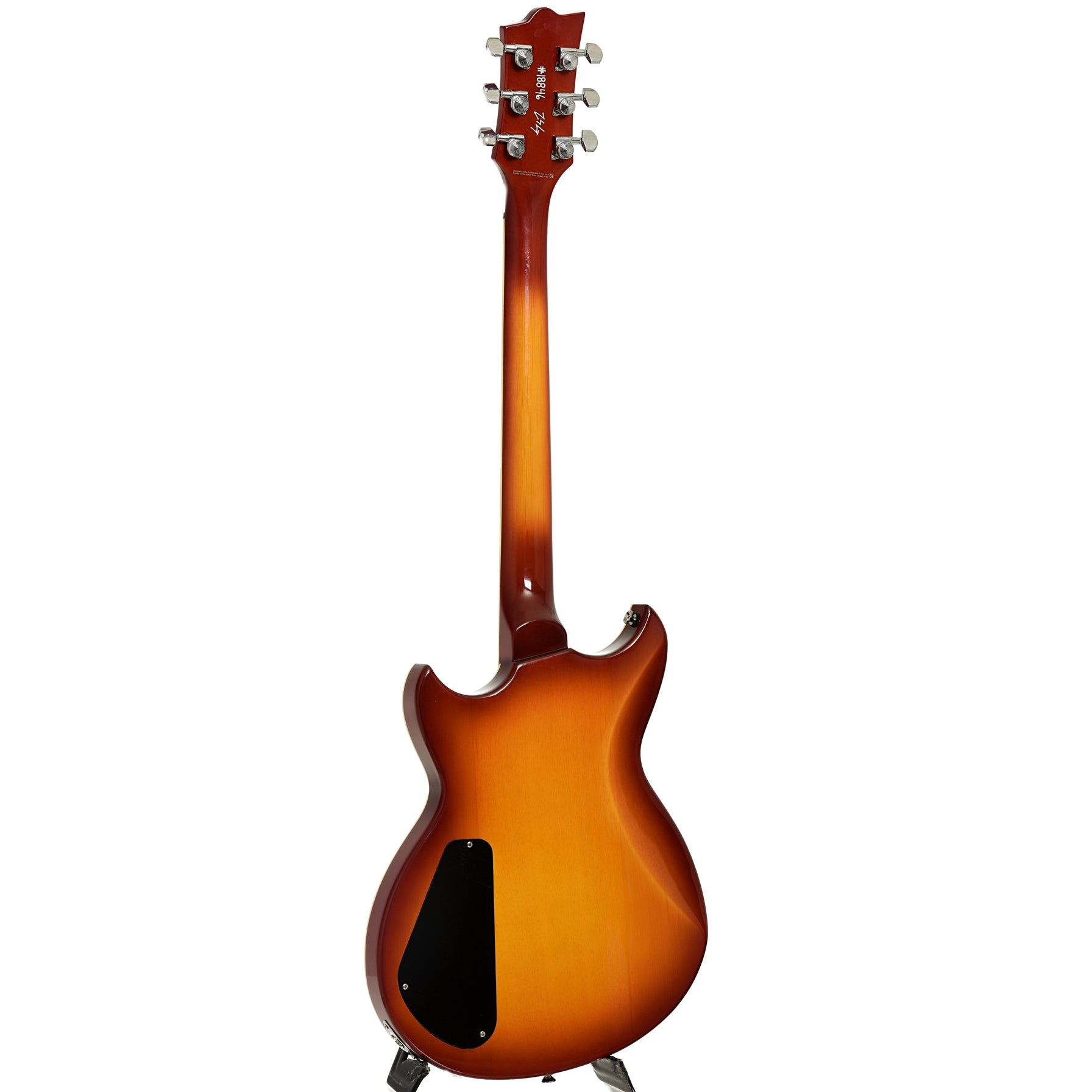 Full back and side of Reverend Sensai Electric Guitar