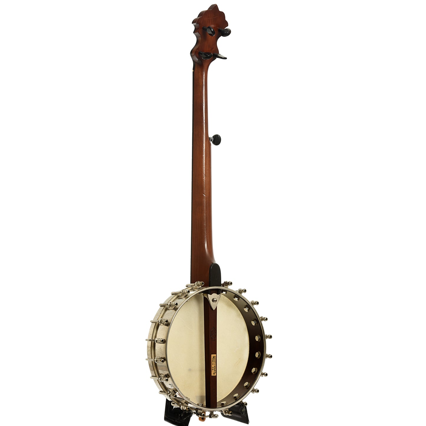 Full back and side of S.S. Stewart Lady Stewart Openback Banjo