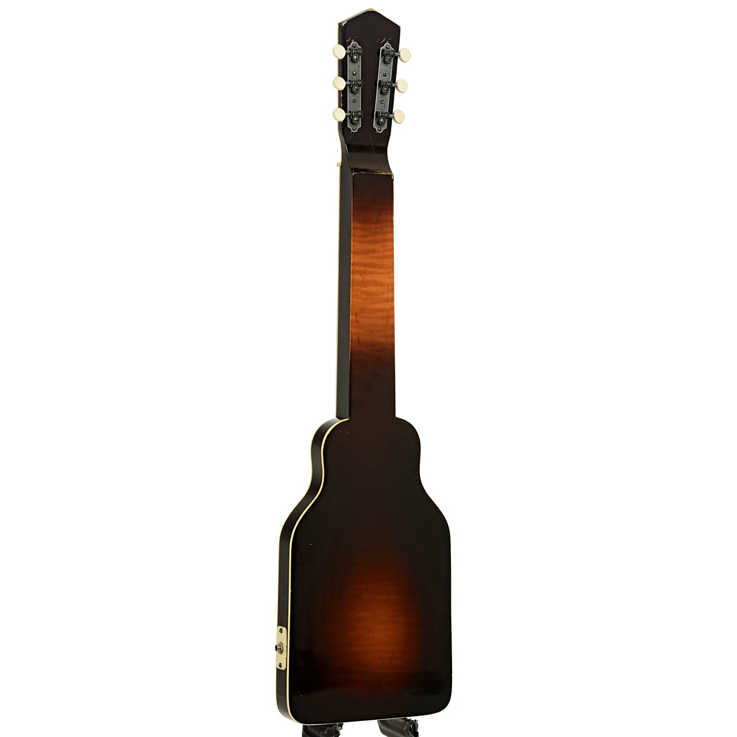 Full back and side of Sherwood Deluxe Lap Steel Guitar 